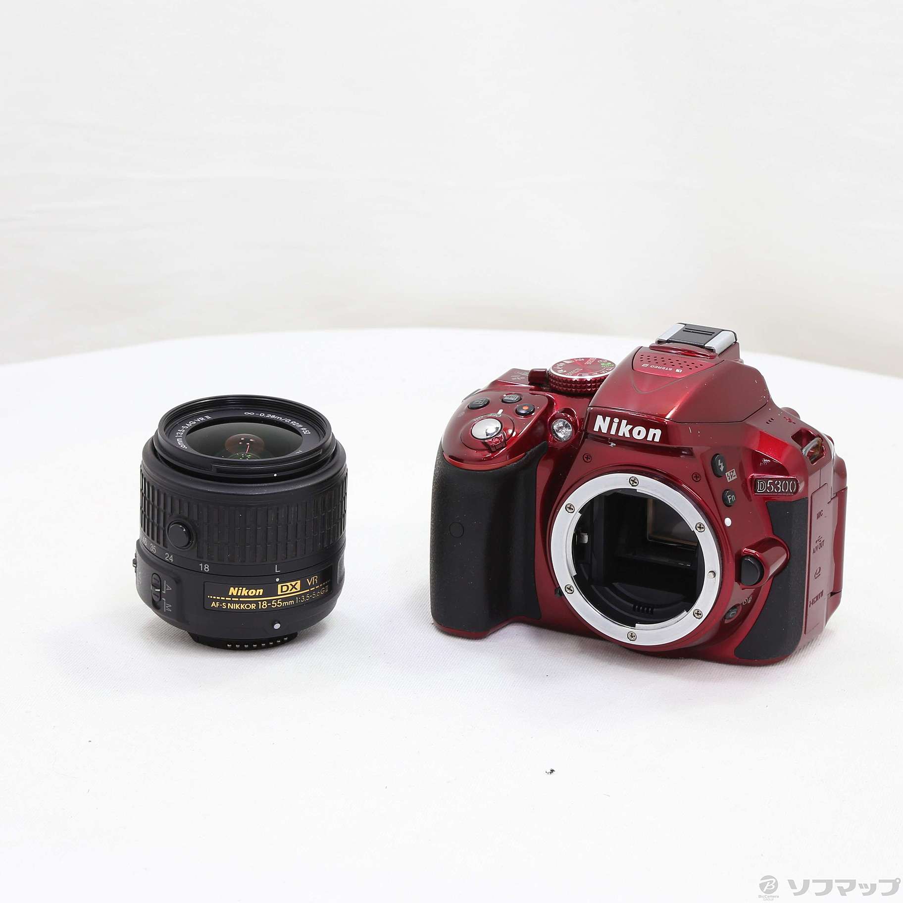 NIKON D5300 18-55 VRII レンズキット レッド ◇04/02(土)値下げ！