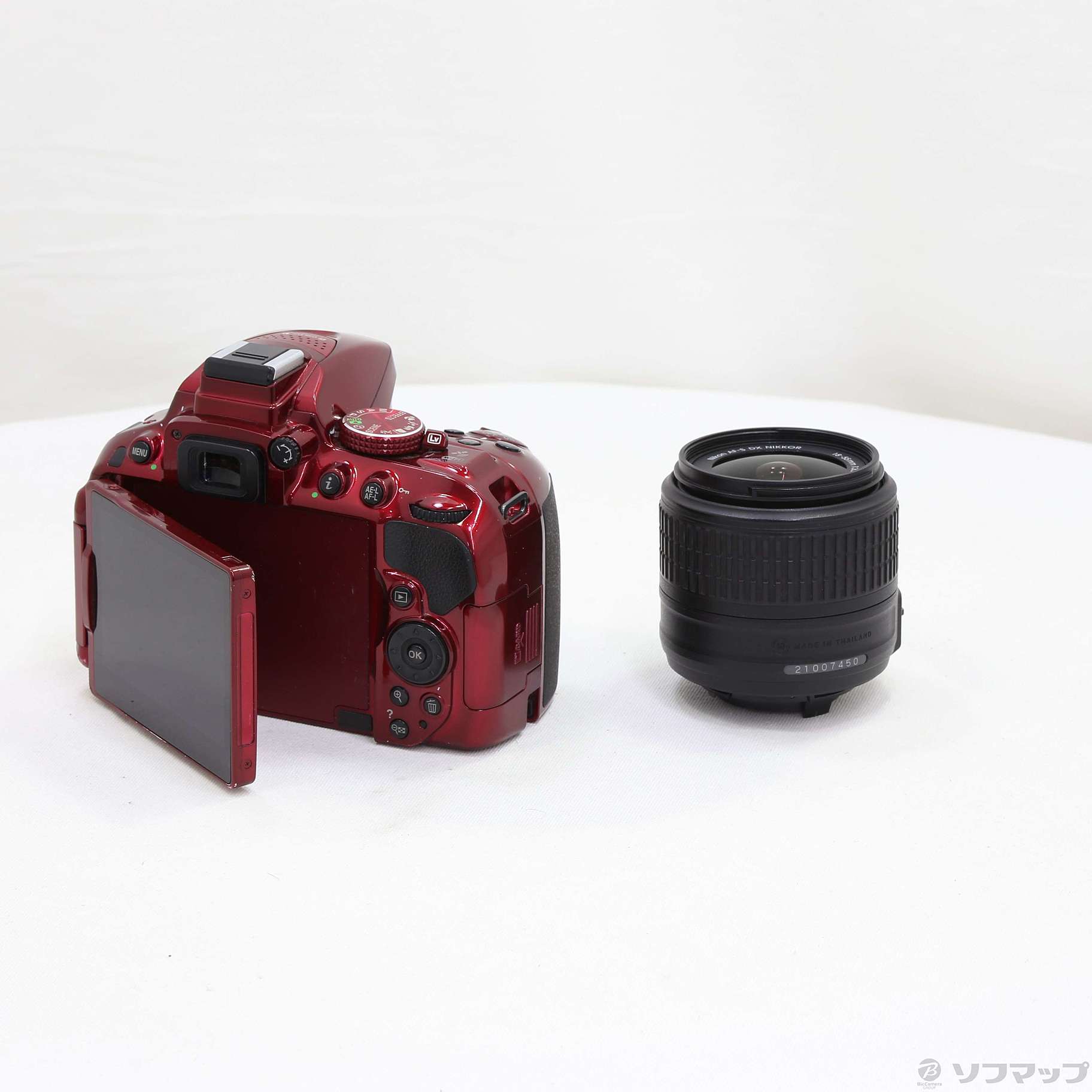 中古】NIKON D5300 18-55 VRII レンズキット レッド ◇04/02(土)値下げ