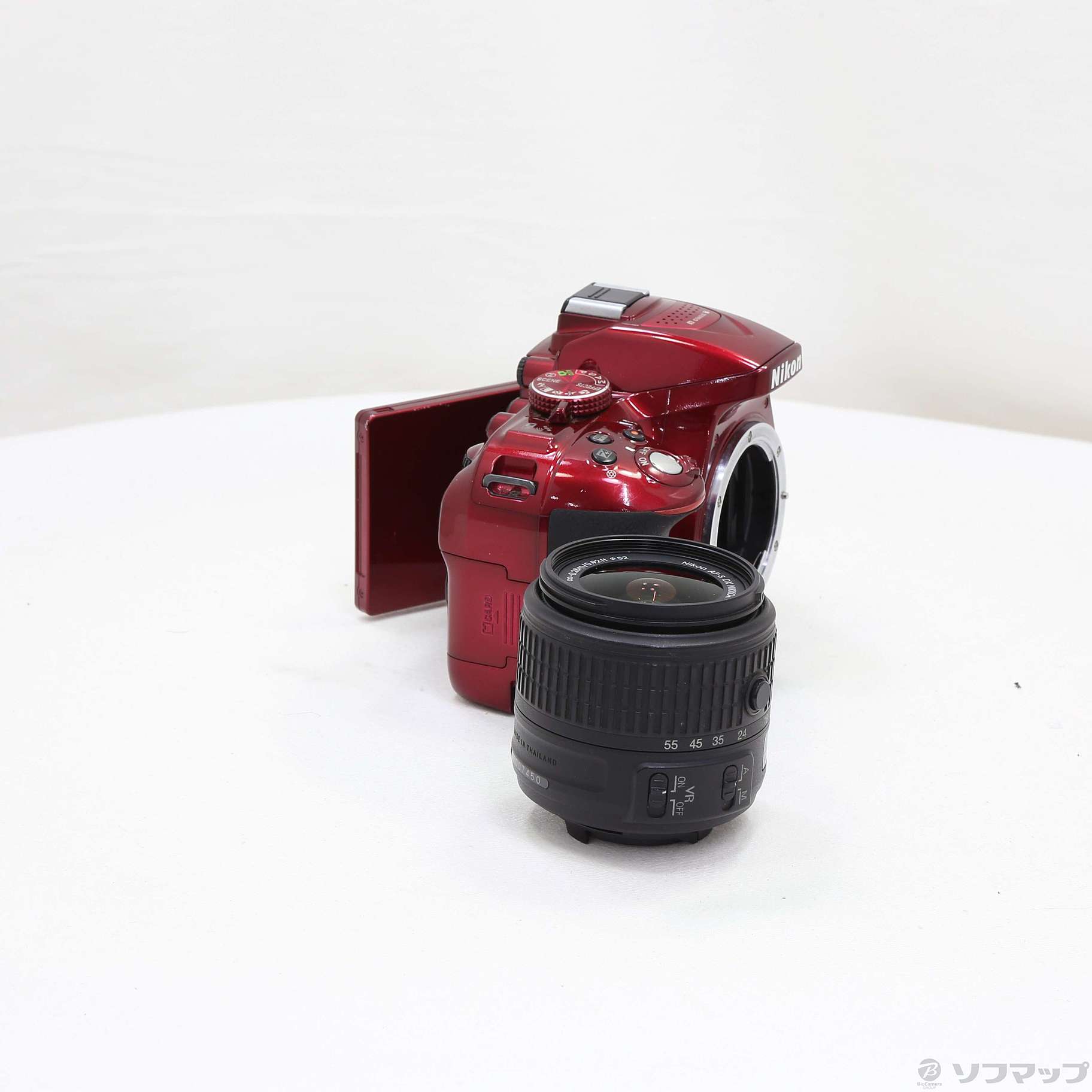 中古】NIKON D5300 18-55 VRII レンズキット レッド ◇04/02(土)値下げ