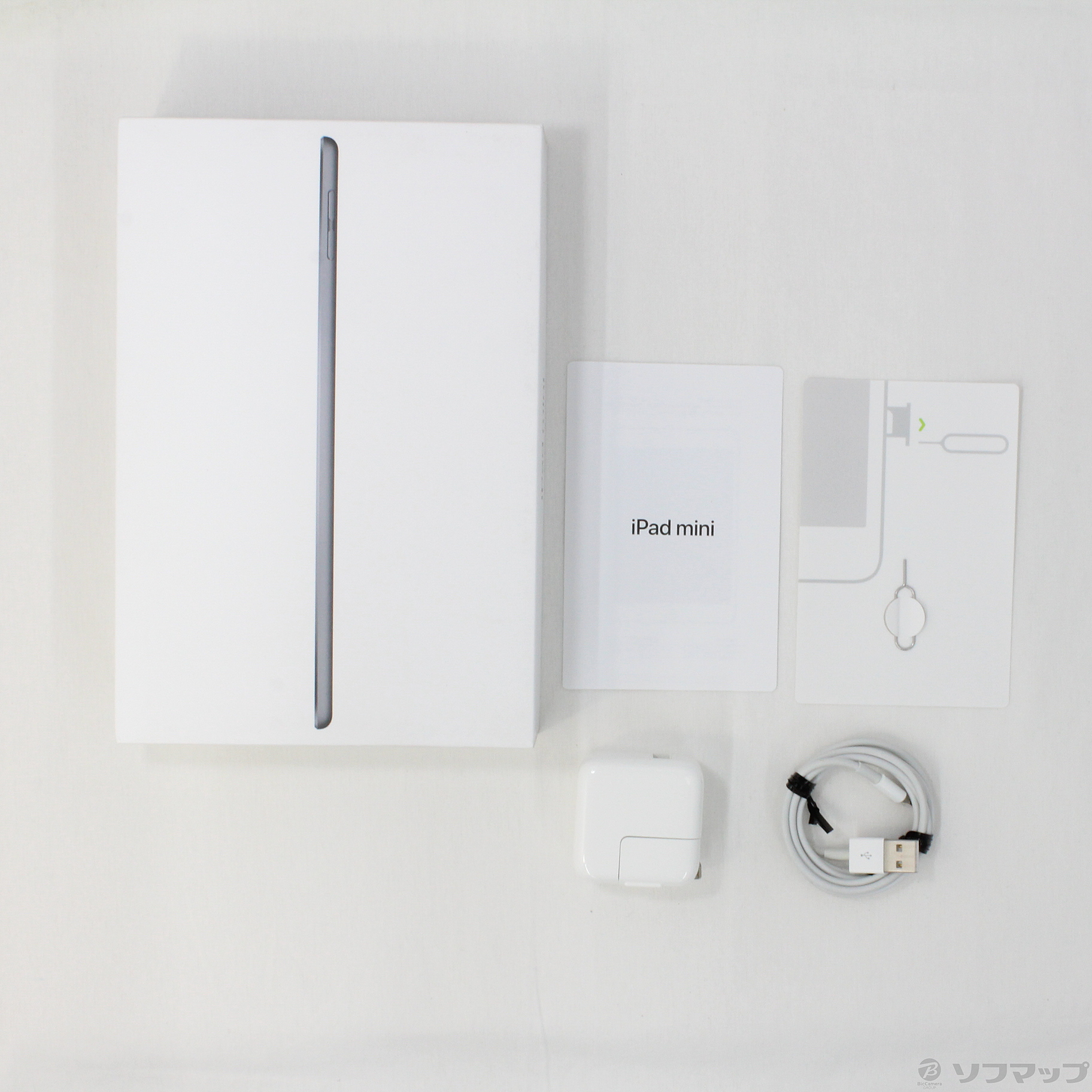 中古】iPad mini 第5世代 64GB スペースグレイ MUX52J／A SoftBank