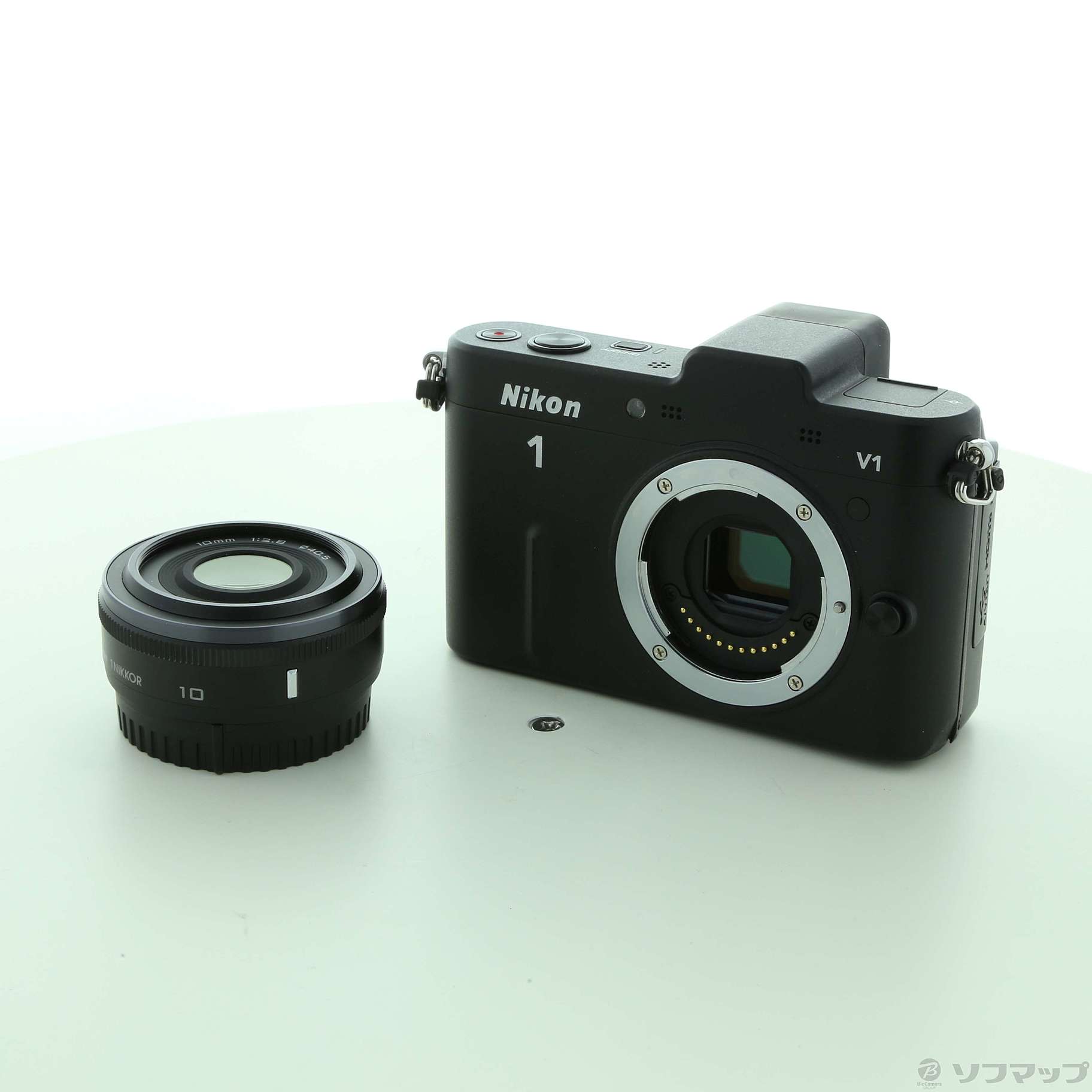 新品　Nikon　一眼 1 V1 薄型レンズキット ブラック