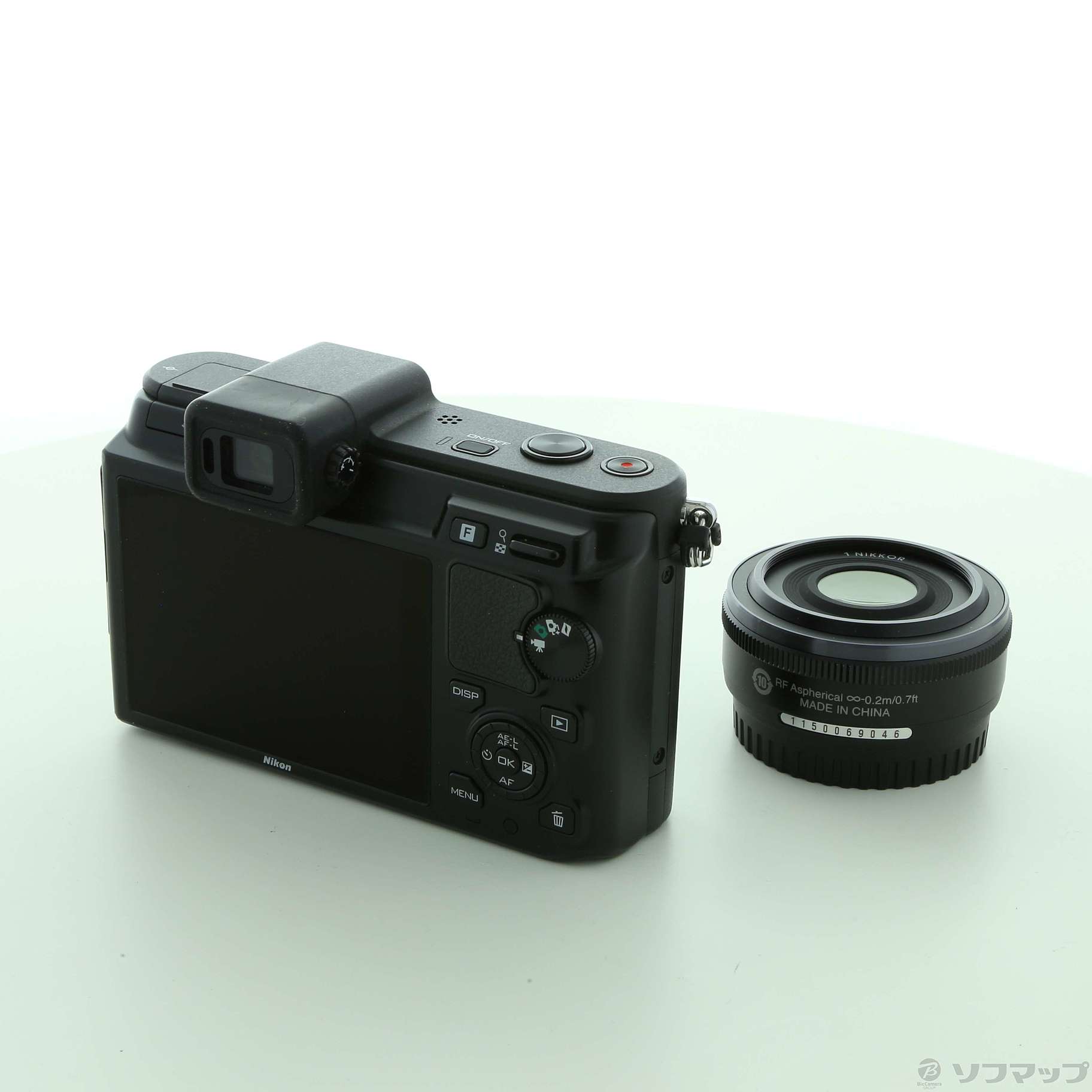 Nikon 1 V1 薄型レンズキット (1010万画素／ブラック)