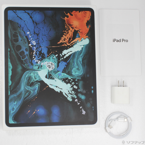 iPad Pro 12.9インチ 第3世代 64GB シルバー MTHP2J／A docomoロック解除SIMフリー