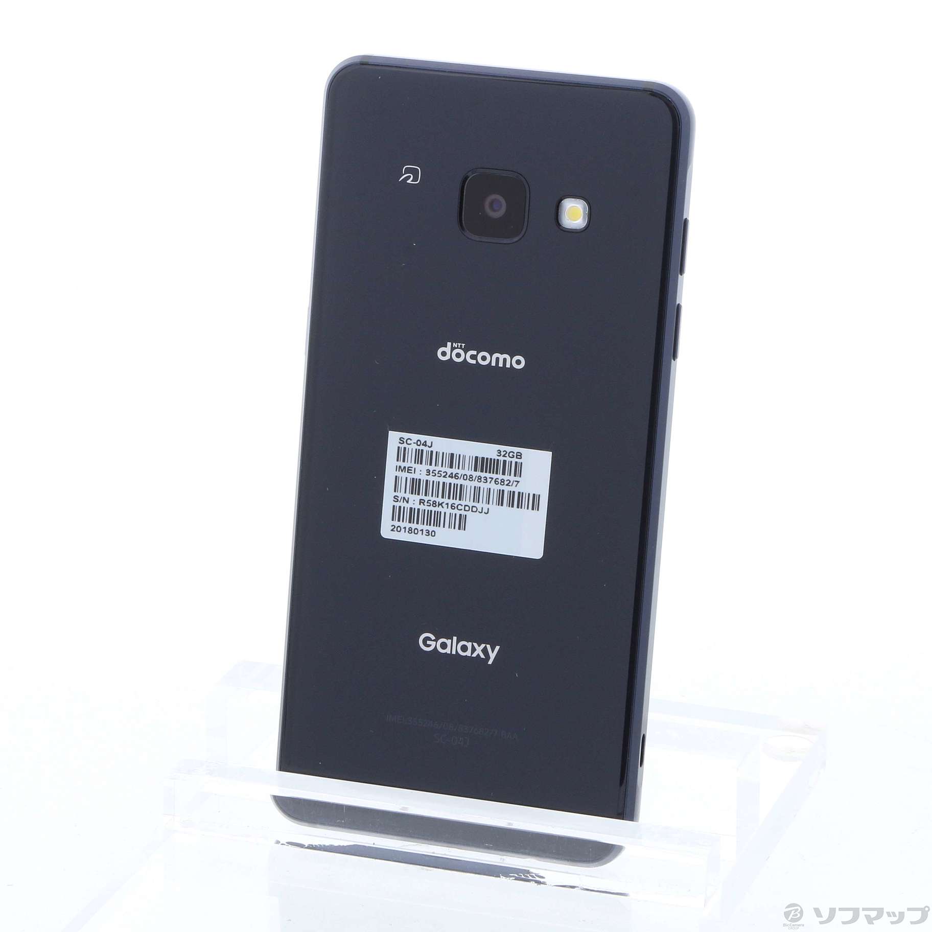 中古】GALAXY Feel 32GB ブラック SC-04J docomoロック解除SIMフリー