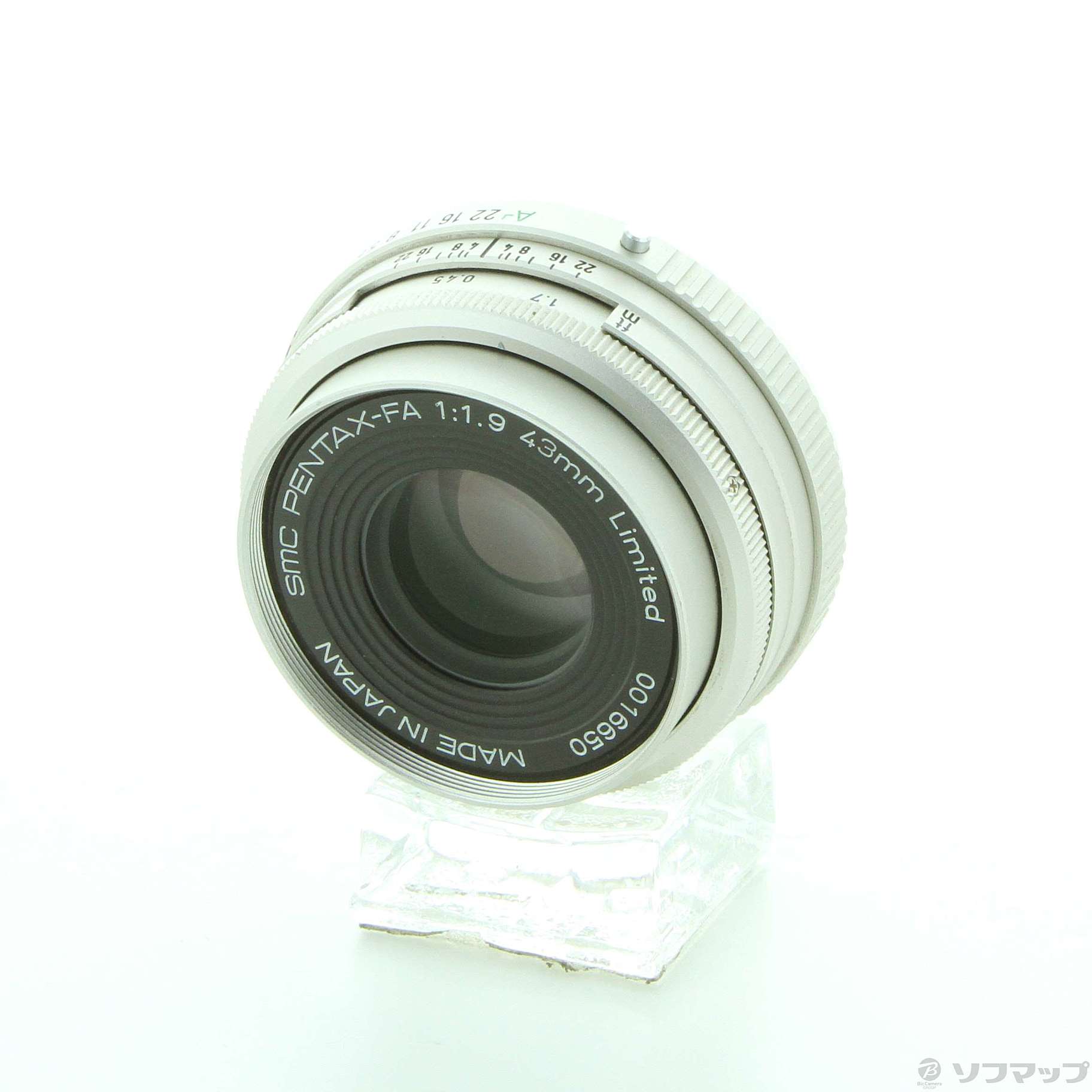 セール対象品 PENTAX FA 43mm F1.9 Limited (ｼﾙﾊﾞｰ) (ﾚﾝｽﾞ) ◇11/06(日)値下げ！