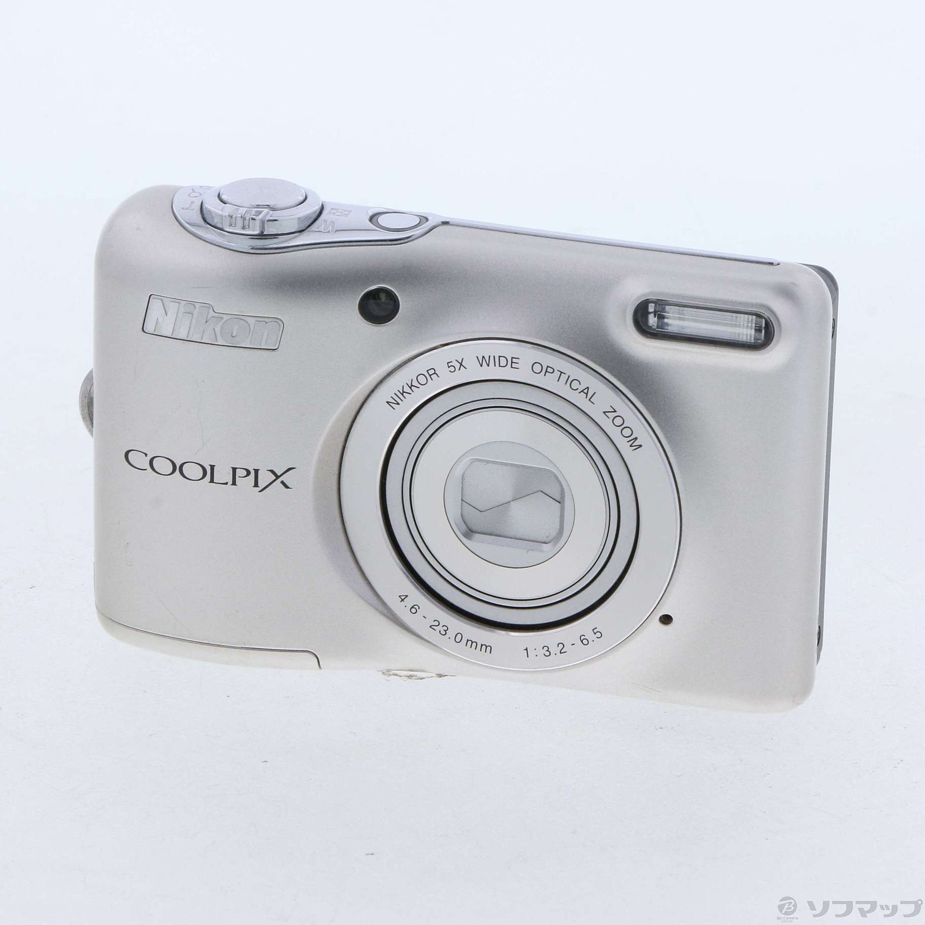 中古】COOLPIX L30 (2005万画素／5倍／シルバー／SDXC) [2133036098685