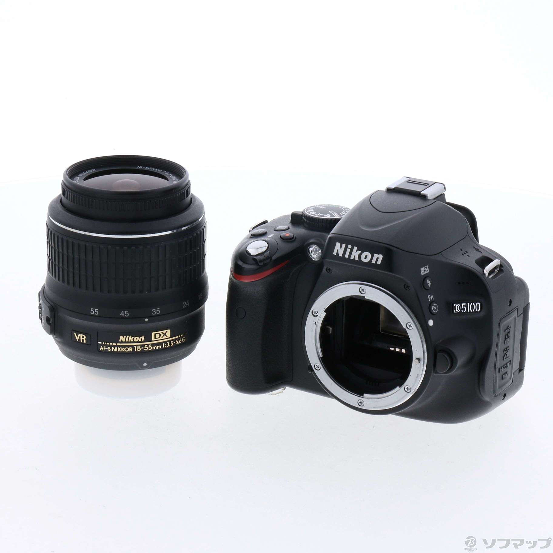 中古】Nikon D5100 18-55 VR レンズキット (1620万画素／SDXC) ◇11/21(日)値下げ！ [2133036123950]  - リコレ！|ビックカメラグループ ソフマップの中古通販サイト