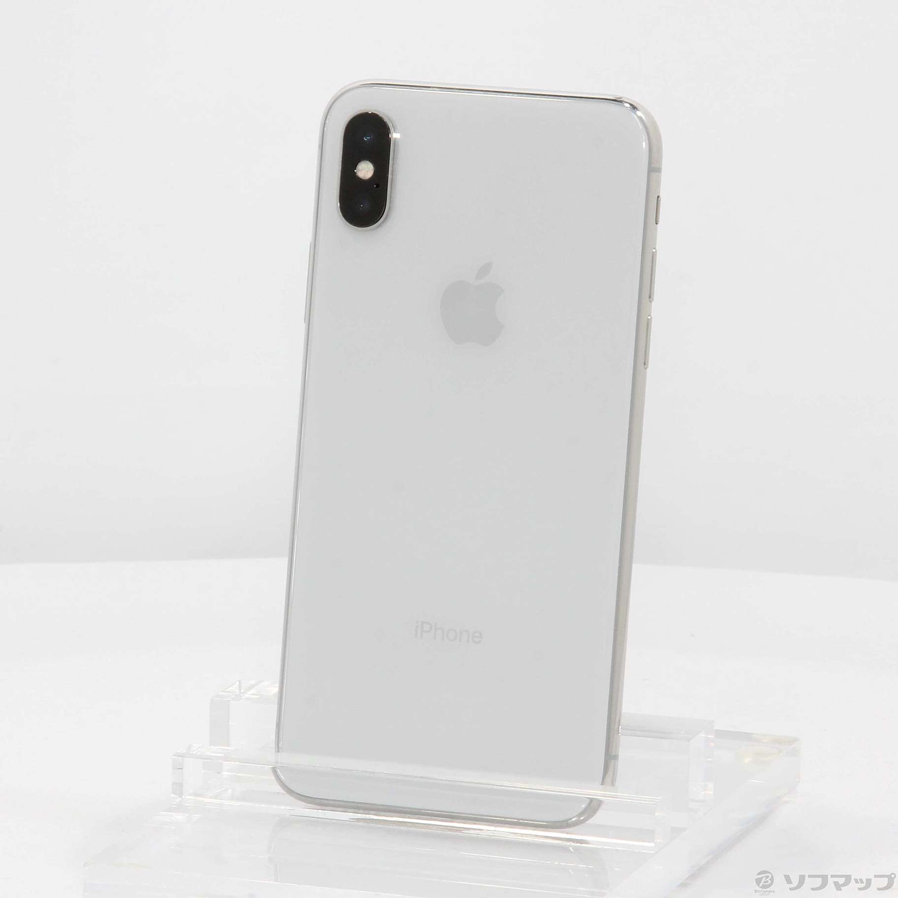 中古】iPhoneX 256GB シルバー MQC22J／A SIMフリー [2133036146782