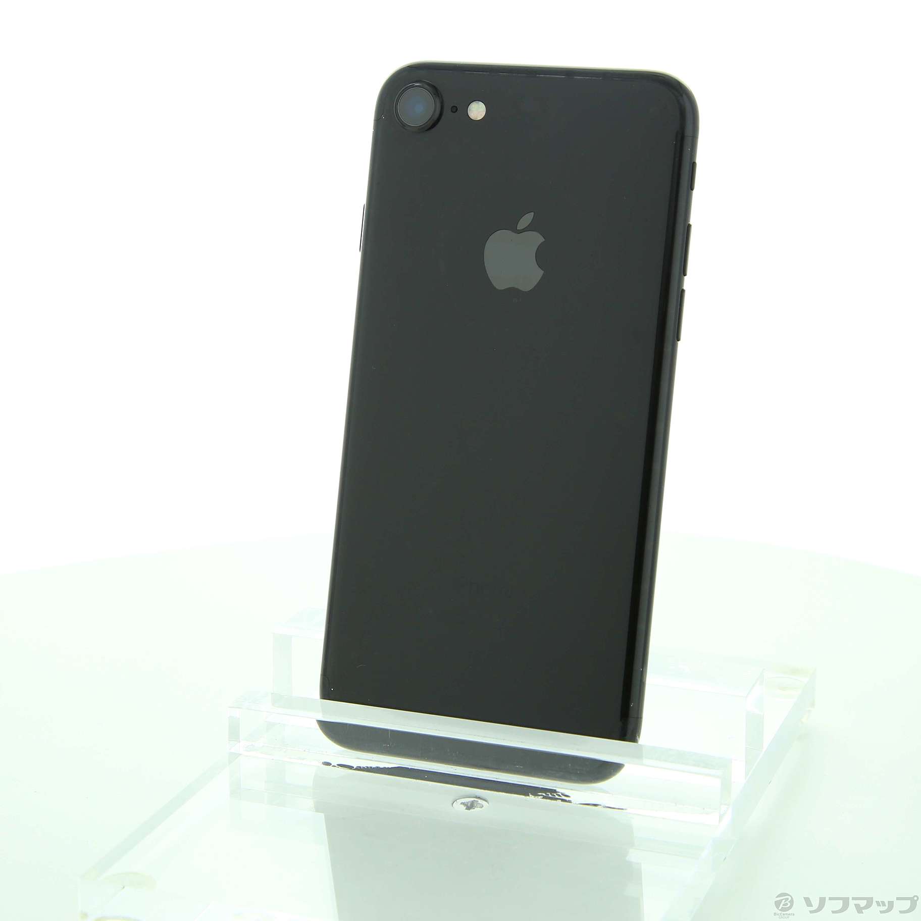 中古】iPhone7 128GB ジェットブラック NNCP2J／A SIMフリー ...