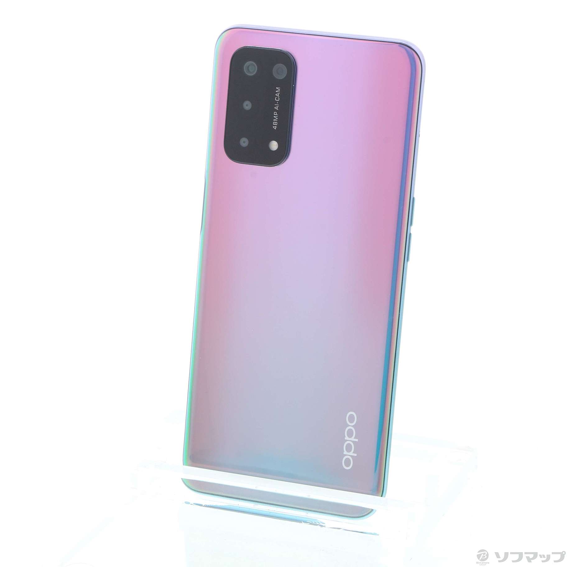 中古】OPPO A54 5G 64GB ファンタスティックパープル OPG02 auロック