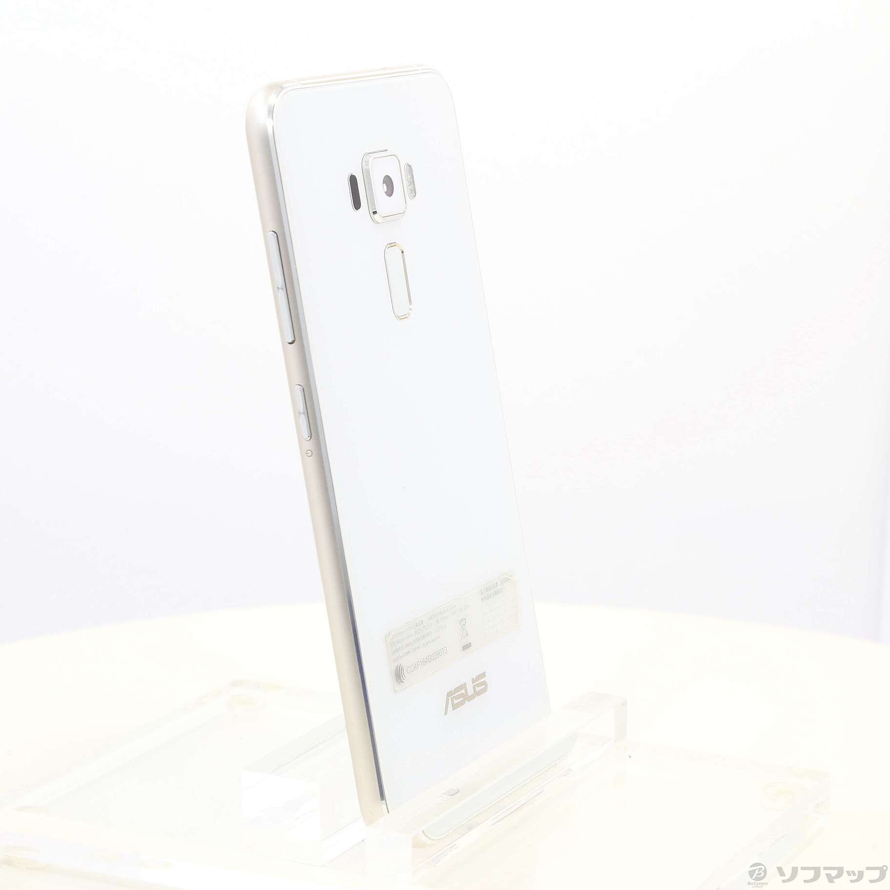 中古】ZenFone 3 64GB パールホワイト ZE552KL-WH64S4 SIMフリー