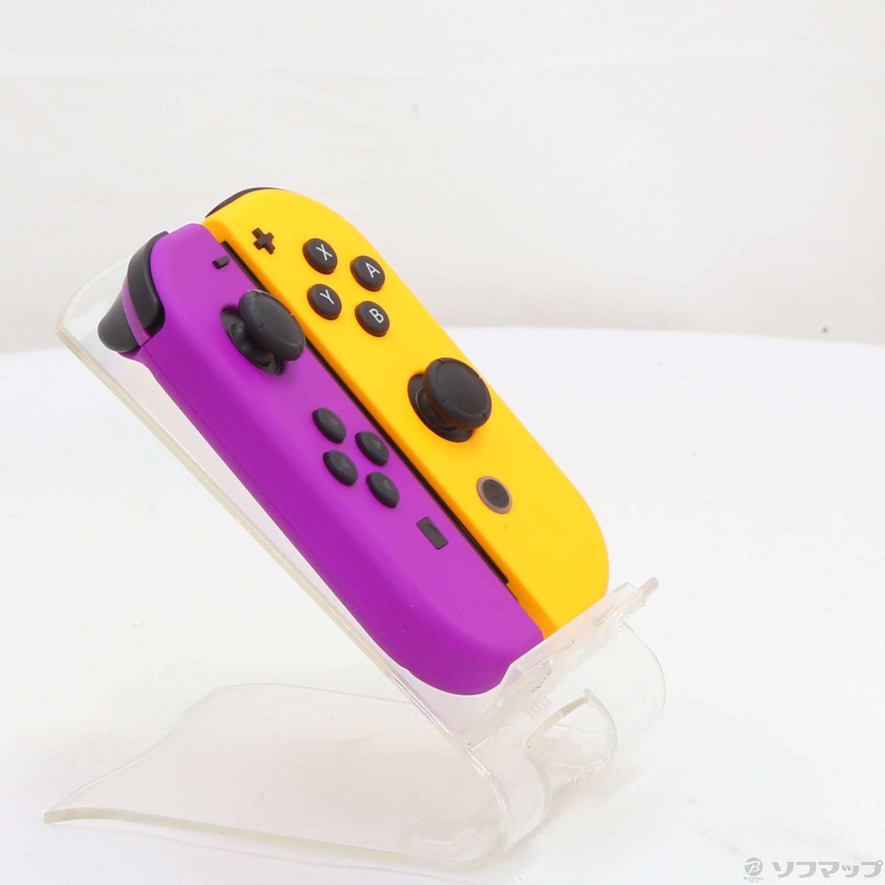 中古】Nintendo Switch Joy-Con (L) ネオンパープル ／ (R) ネオン