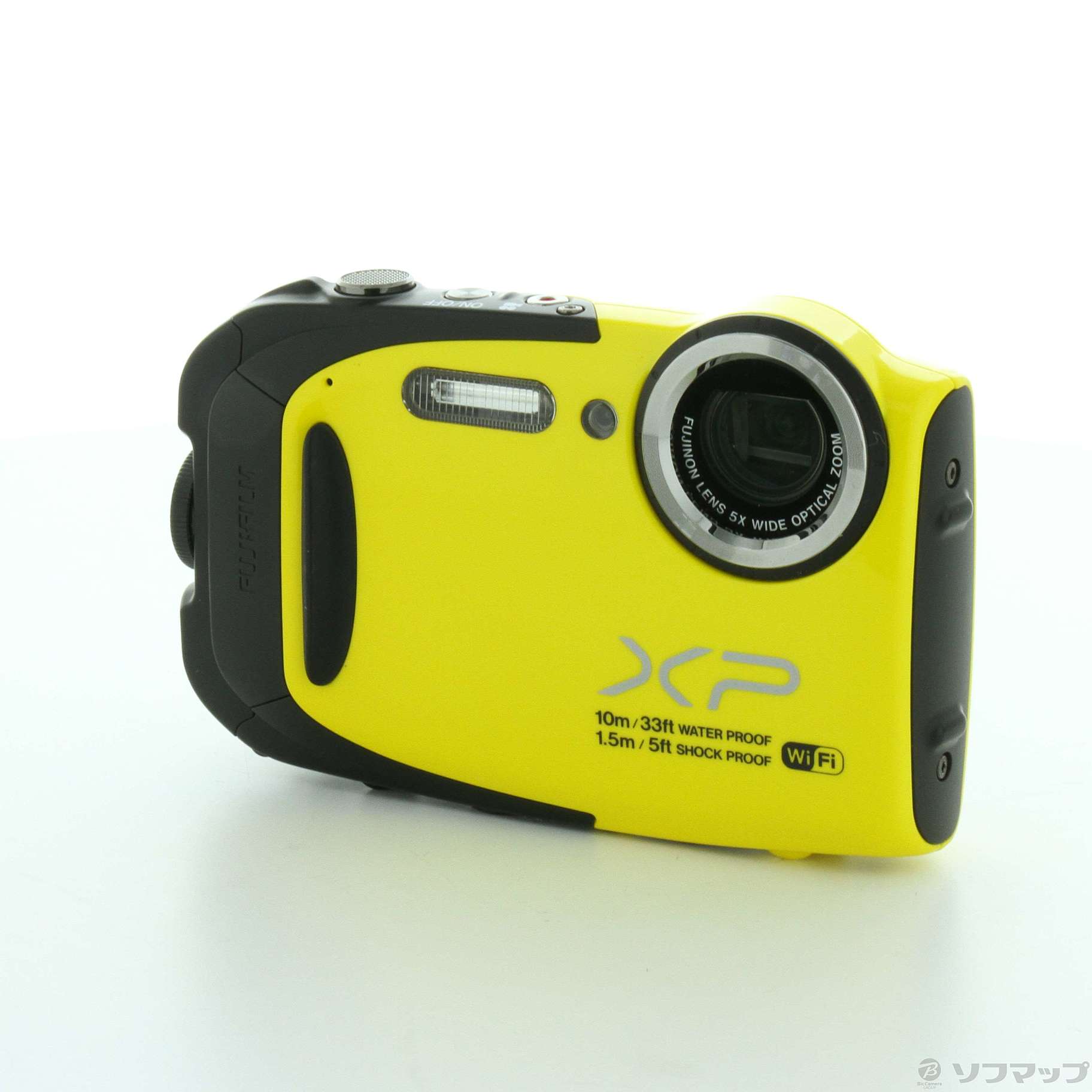 FinePix XP70 Y (1640画素／5倍／防水／イエロー／SDXC) ◇12/04(土)値下げ！