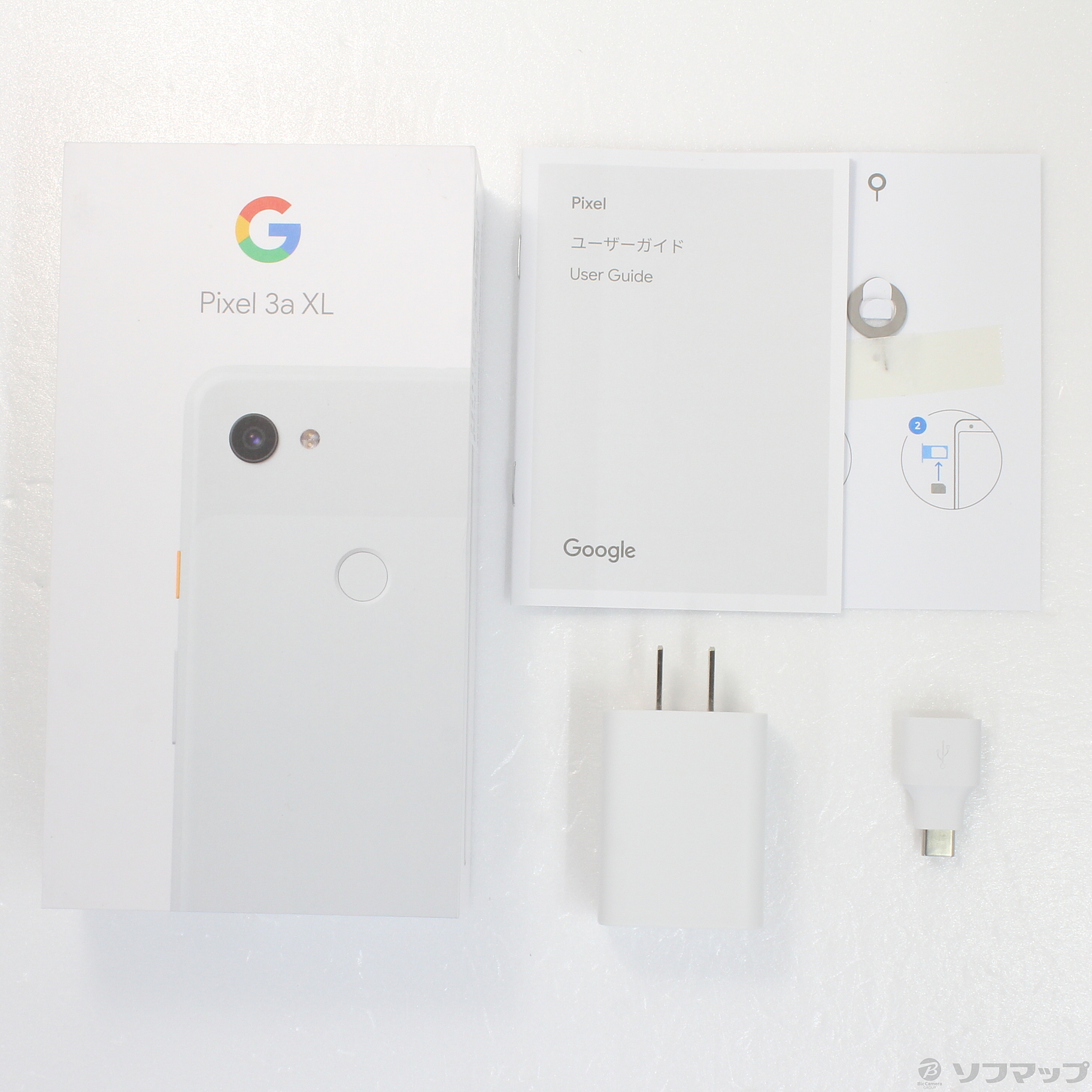 Google Pixel 3a XL 64GB クリアリーホワイト GOSAF1 SoftBank