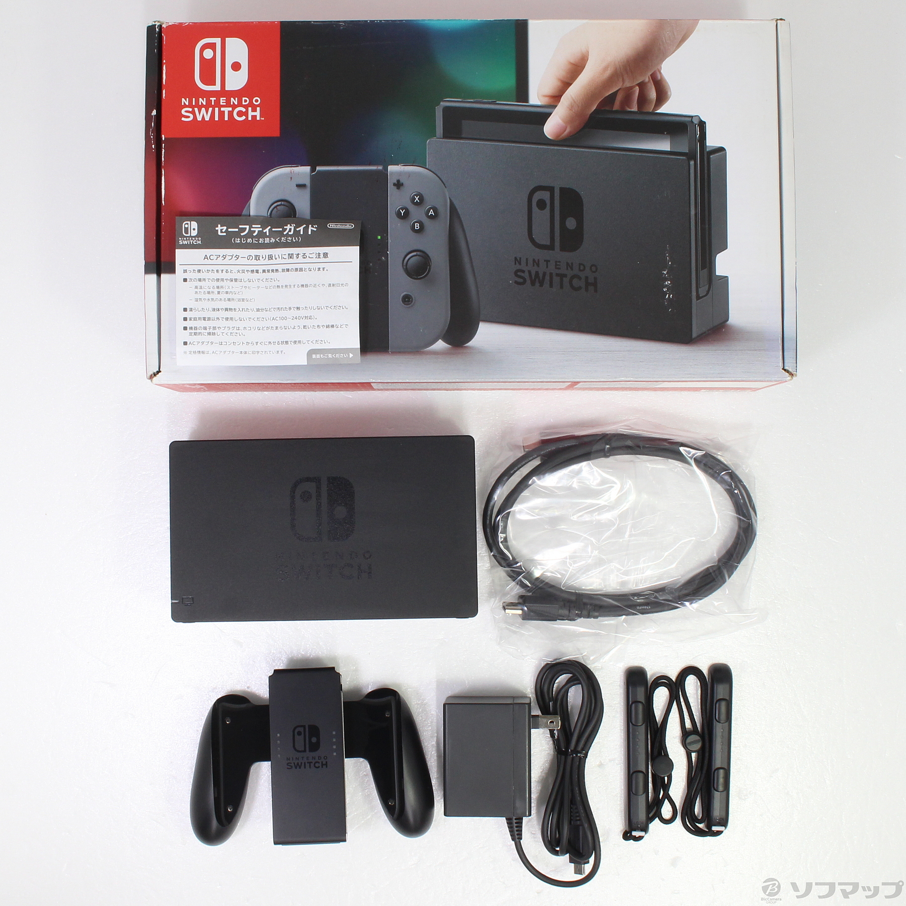 Nintendo Switch Joy-Con (L) ／ (R) グレー