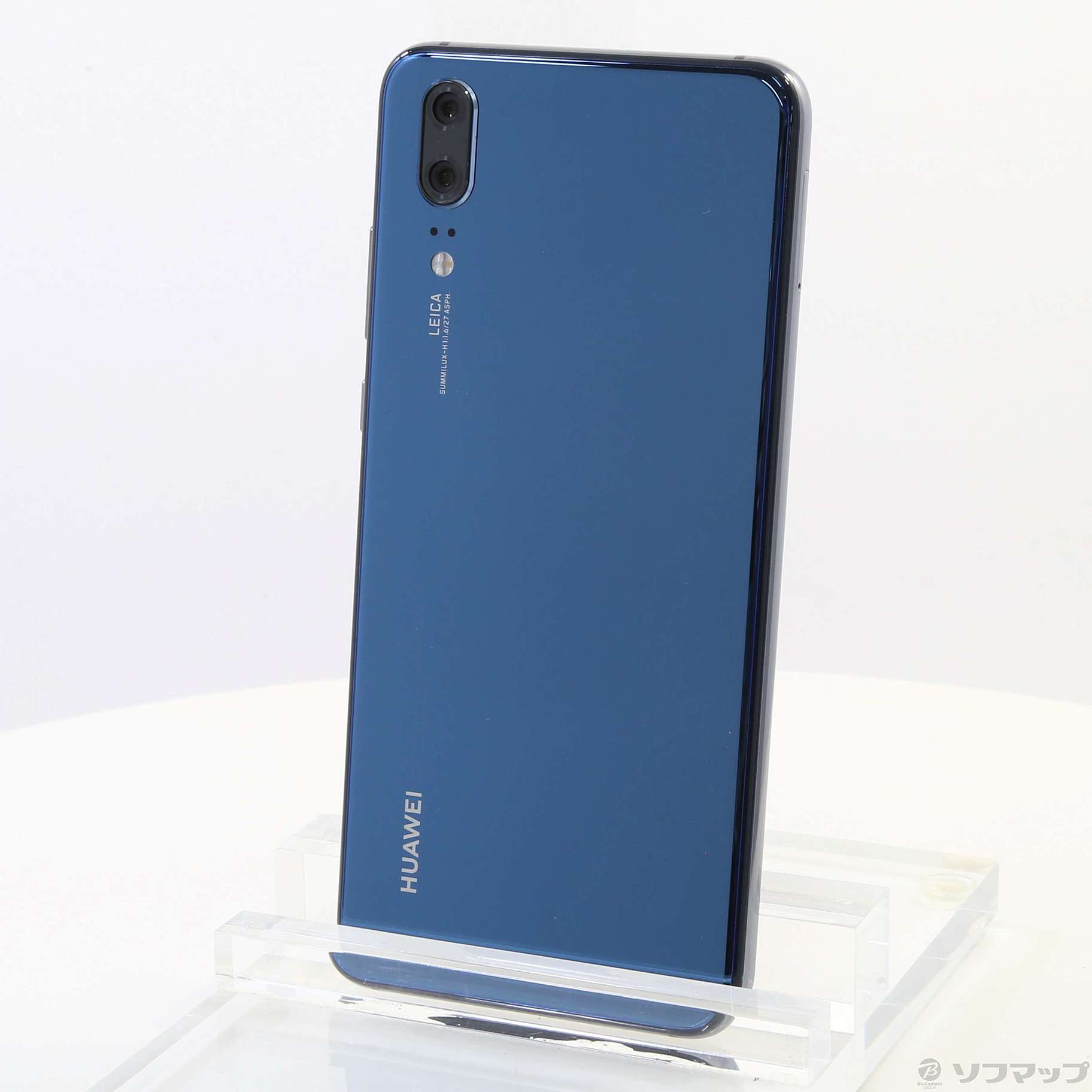 中古】HUAWEI P20 128GB ミッドナイトブルー EML-L29 SIMフリー ◇06