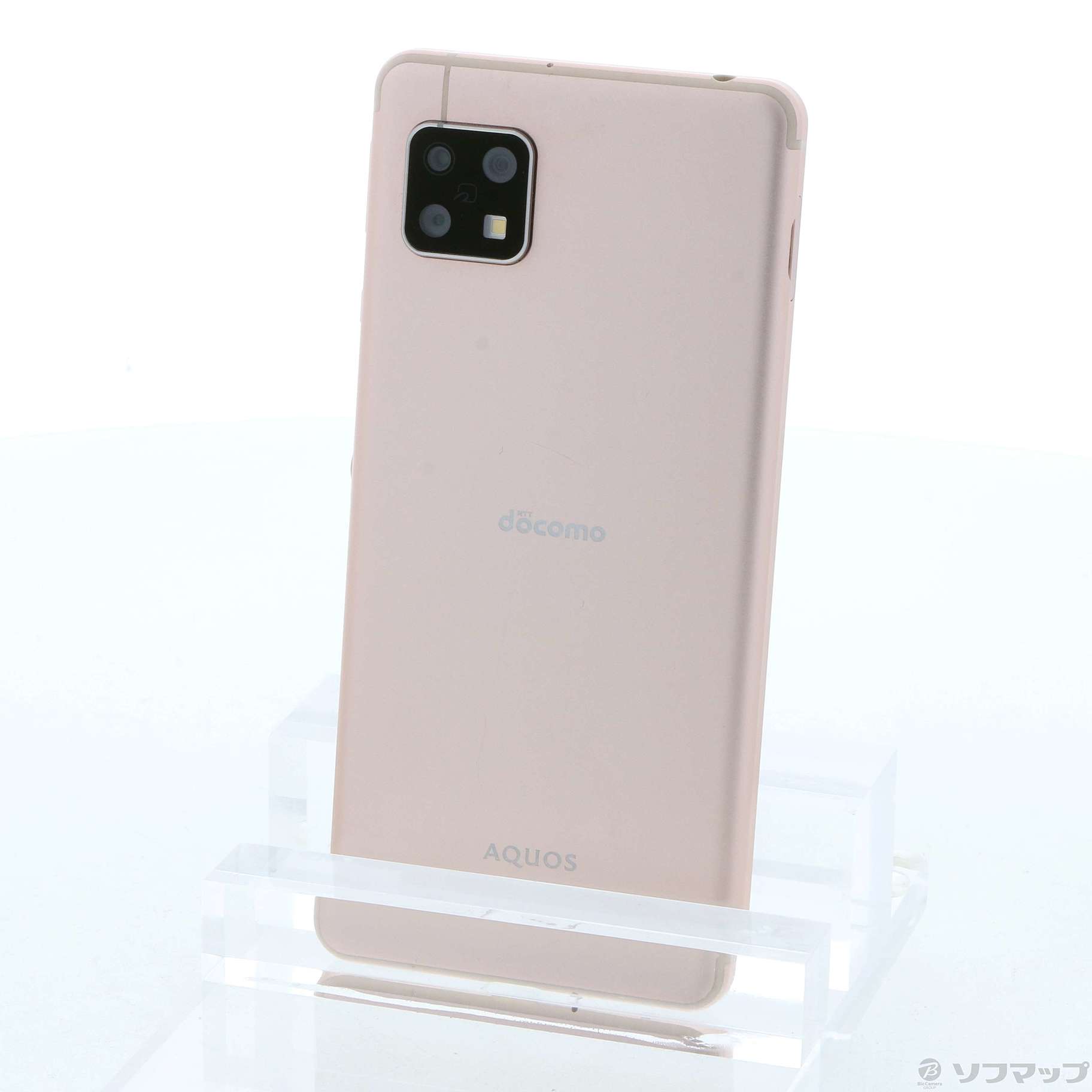 中古】AQUOS sense4 64GB ライトカッパー SH-41A docomoロック解除SIM