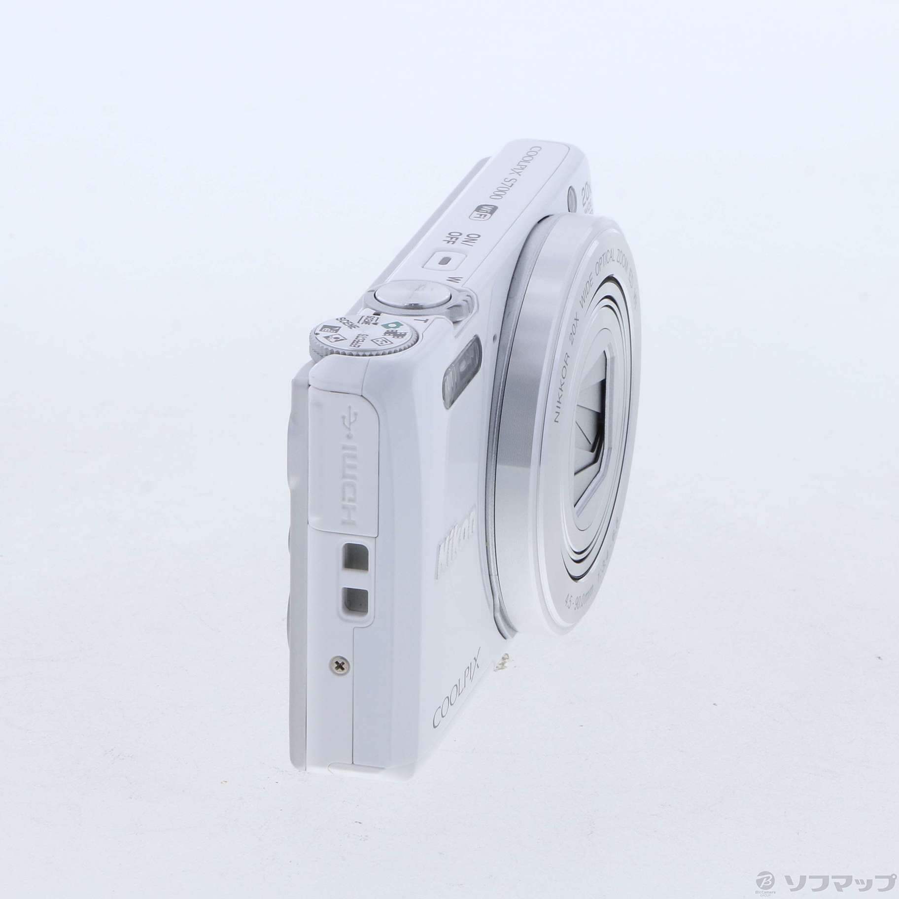 中古】COOLPIX S7000 WH(1602万画素／20倍／ホワイト／SDXC