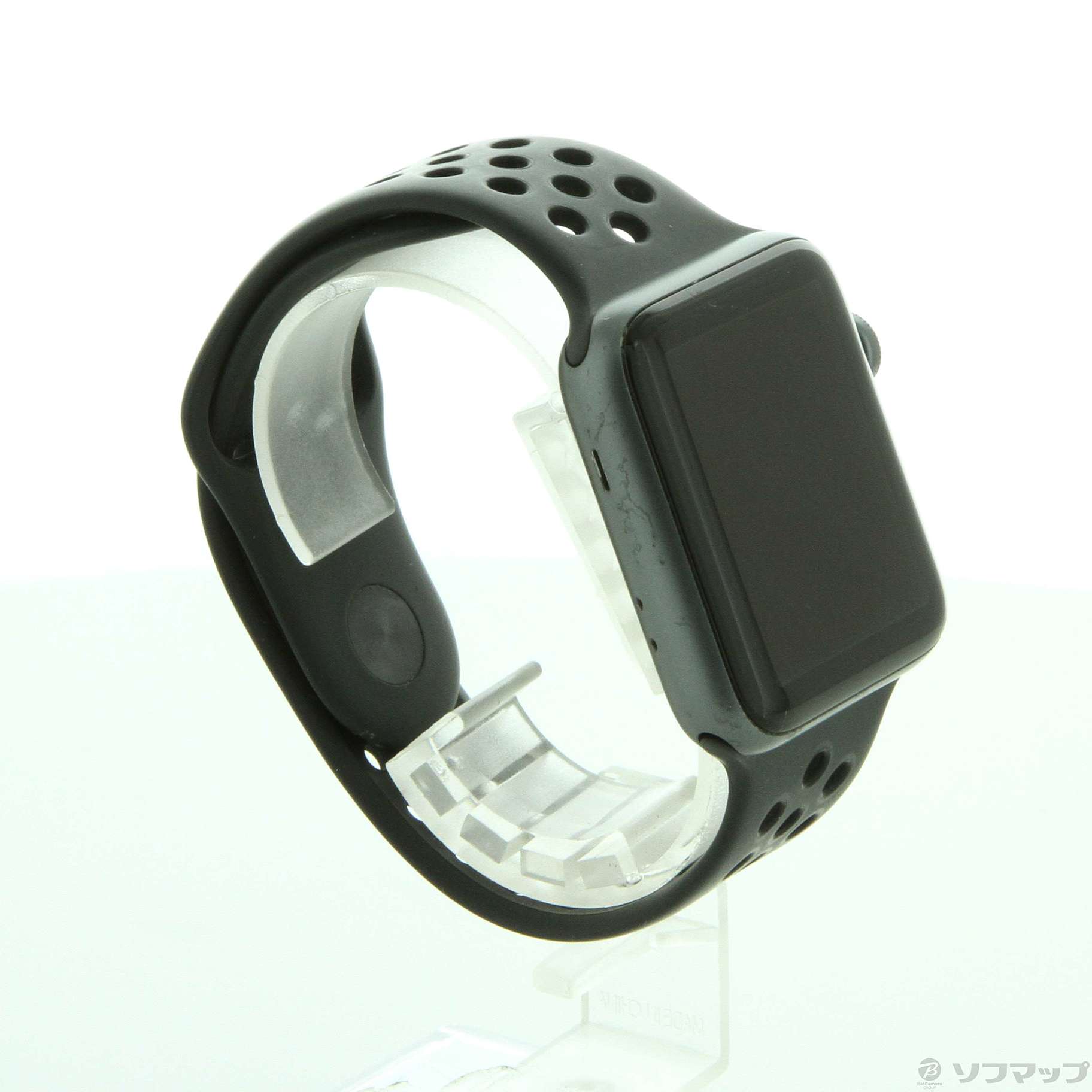 Apple Watch Series 2 Nike+ 42mm スペースグレイアルミニウムケース アンスラサイト／ブラックNikeスポーツバンド
