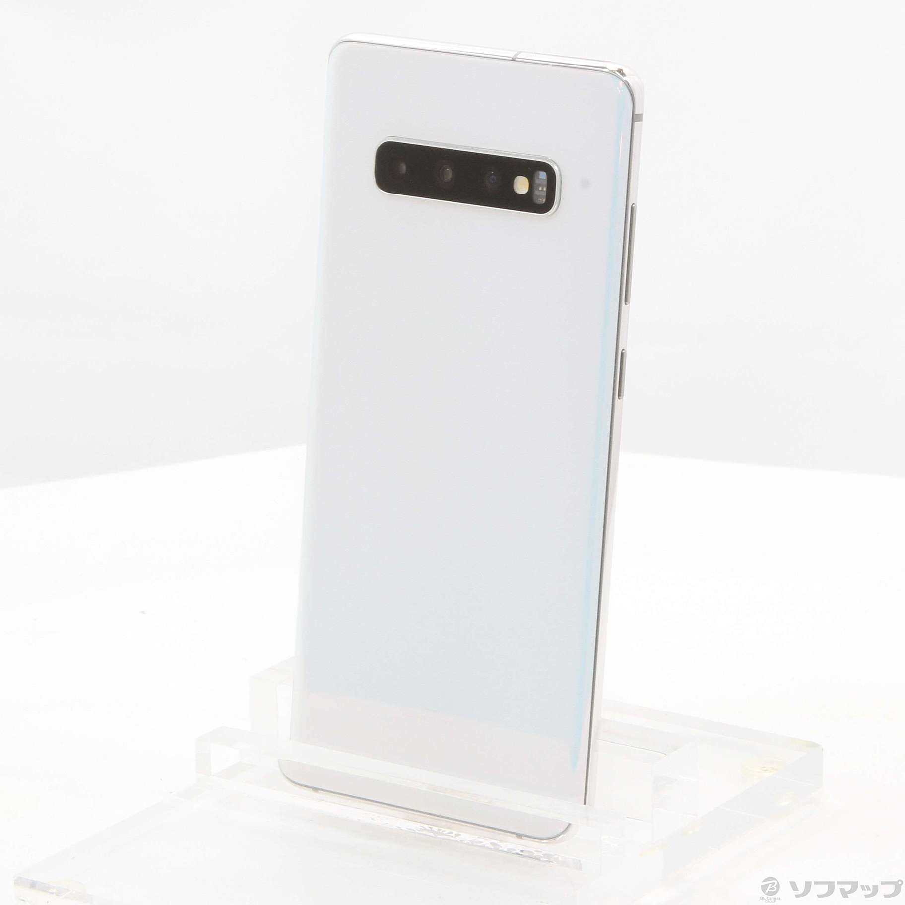 Galaxy S10＋ Prism White 128 GB SIM解除済み-