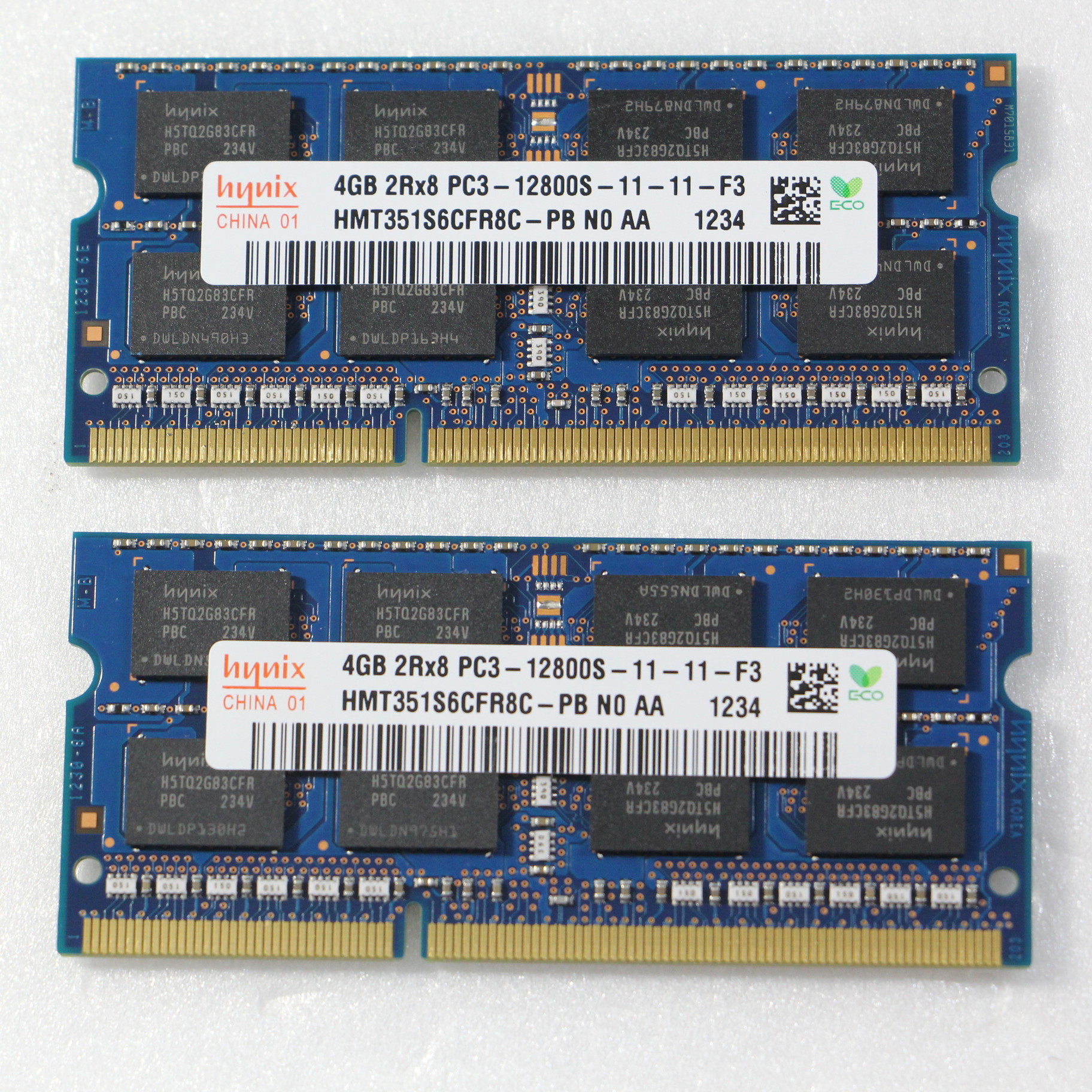 Hynix DDR3-1600 SO-DIMM メモリ 4GB 2枚 WEB限定カラー - タブレット