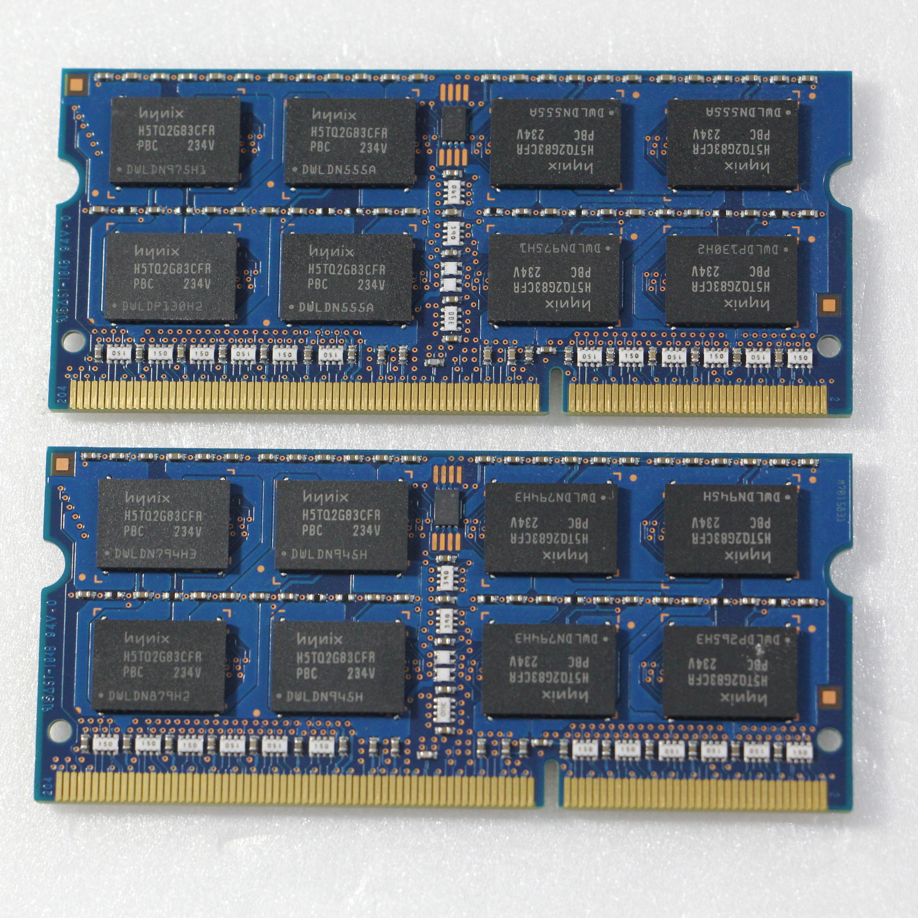 中古】ノートPCメモリ 204P DDR3 4GB×2枚組 PC3-12800 DDR3-1600 ◇01