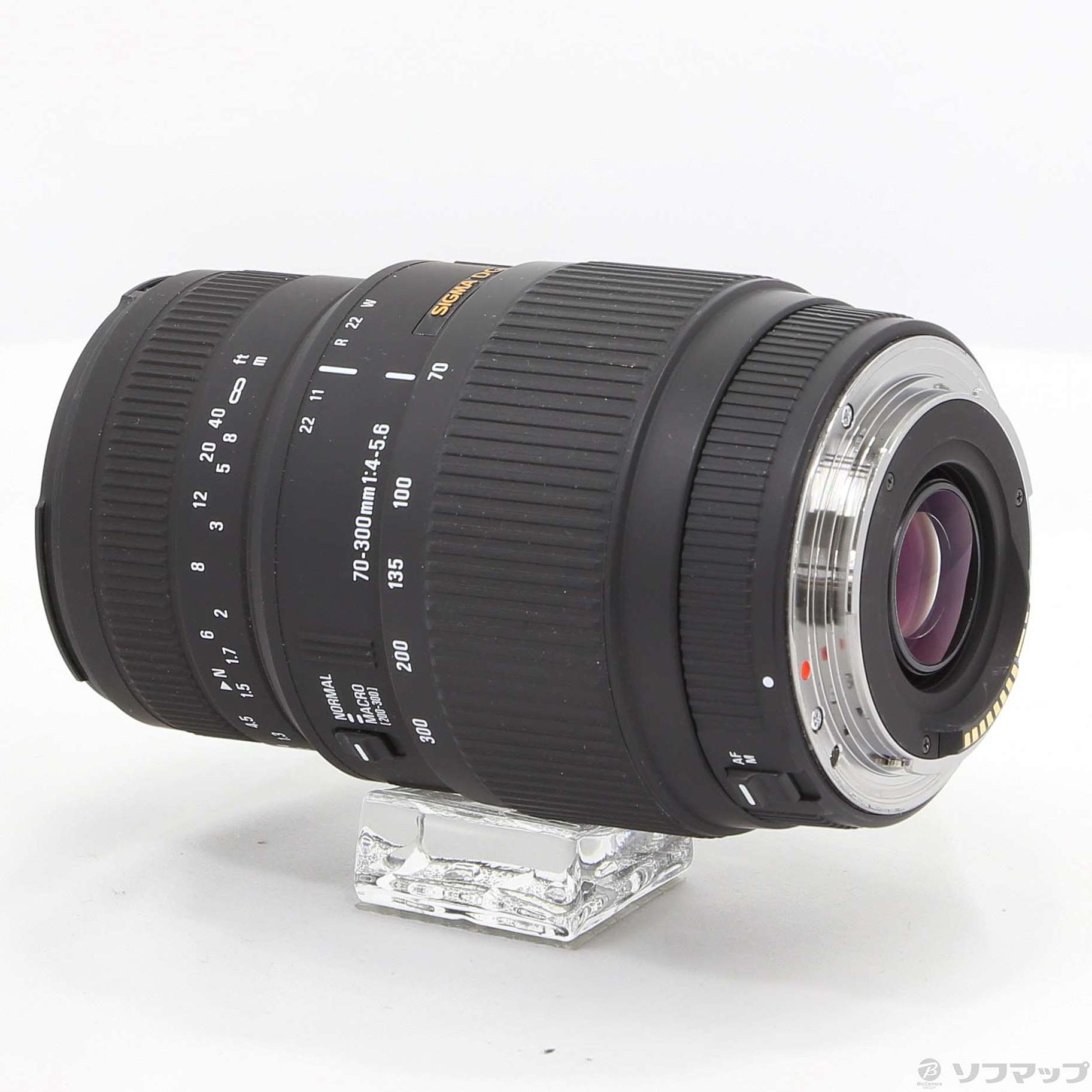 中古】SIGMA AF 70-300mm F4-5.6 DG MACRO (Canon用) (レンズ