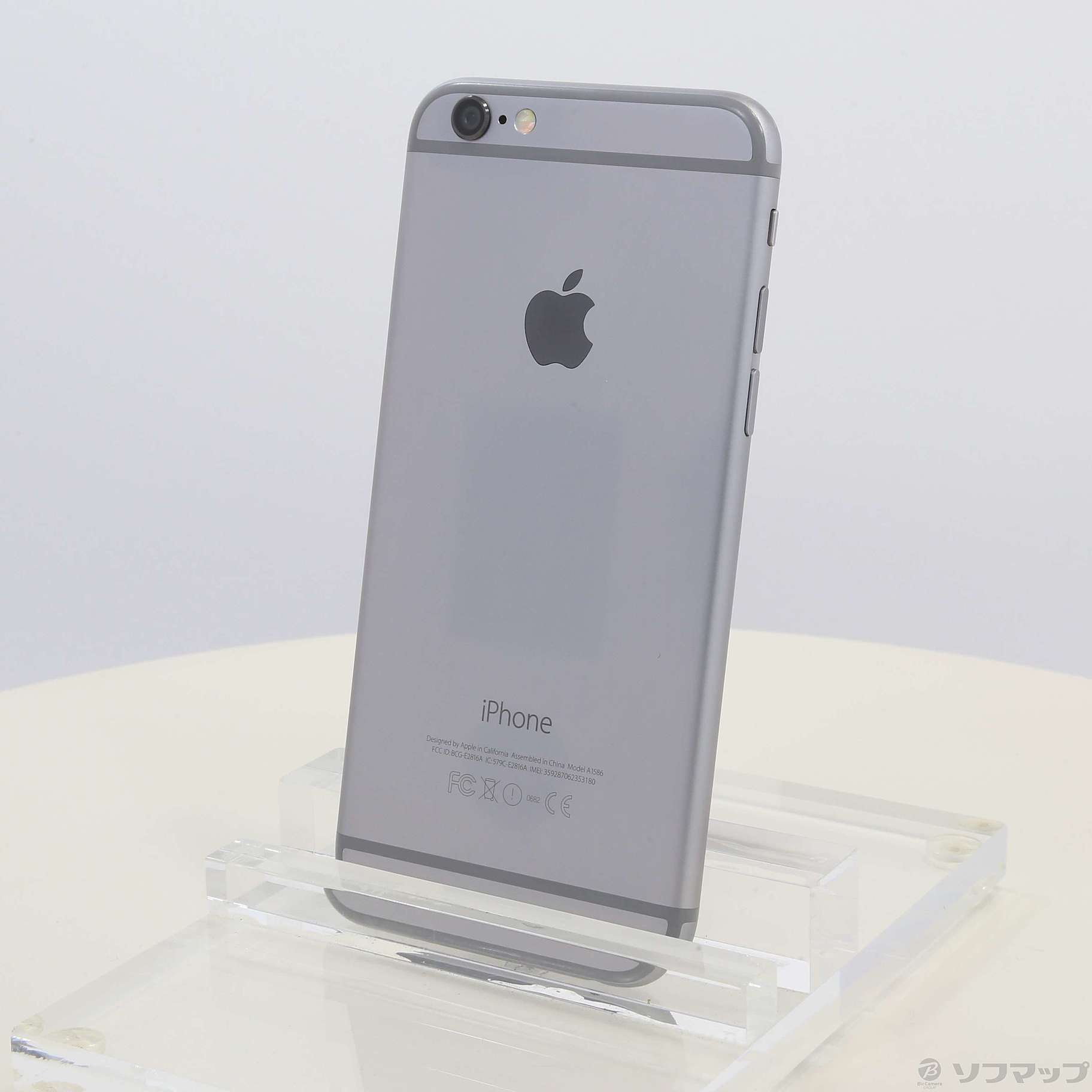 iPhone6 16GB SoftBank スペースグレイ - 携帯電話