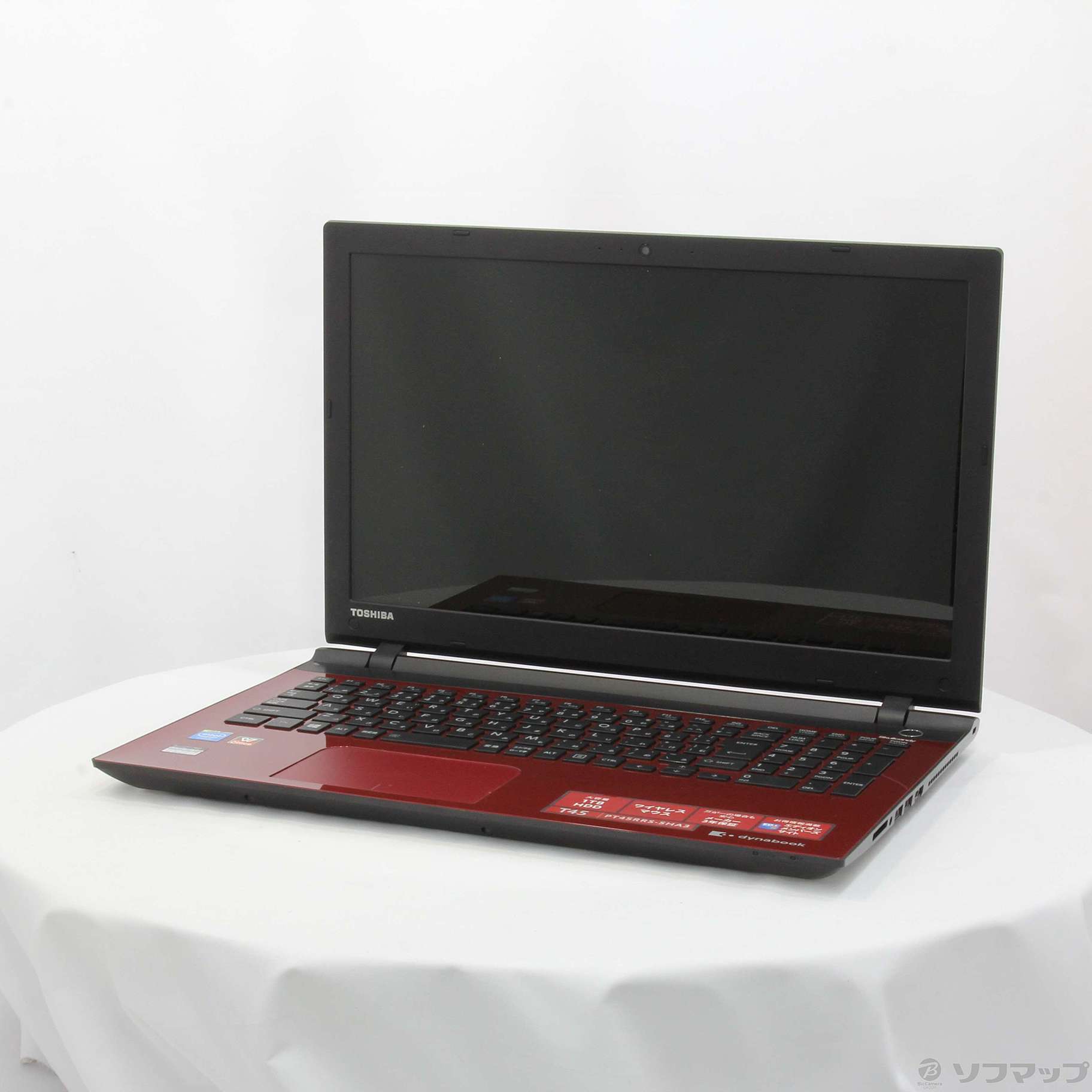 ノートPC 東芝 dynabook T45/RRS PT45RRS-SHA3 T45/R モデナレッド 仕様 2015夏モデル PT45RRP-SHA | dynabook