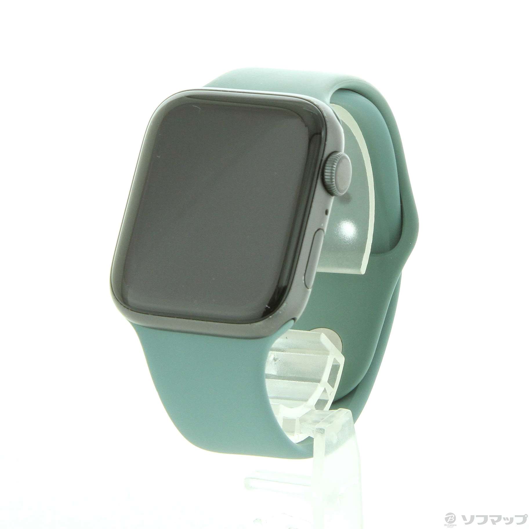 Apple Watch Series 5 GPS 44mm スペースグレイアルミニウムケース パイングリーンスポーツバンド