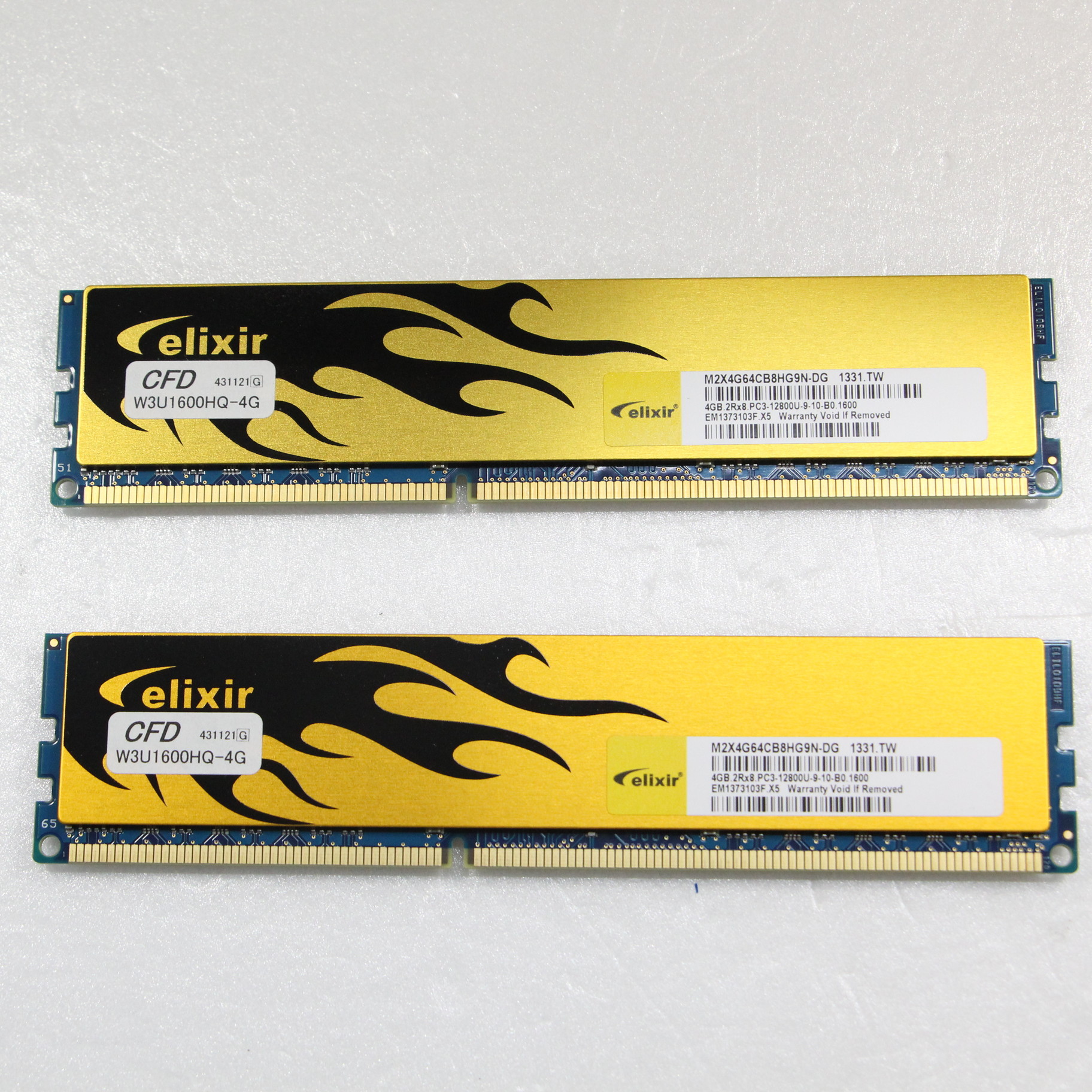 DDR3メモリ W3U1600HQ 8GB×2枚 kemenagponorogo.id