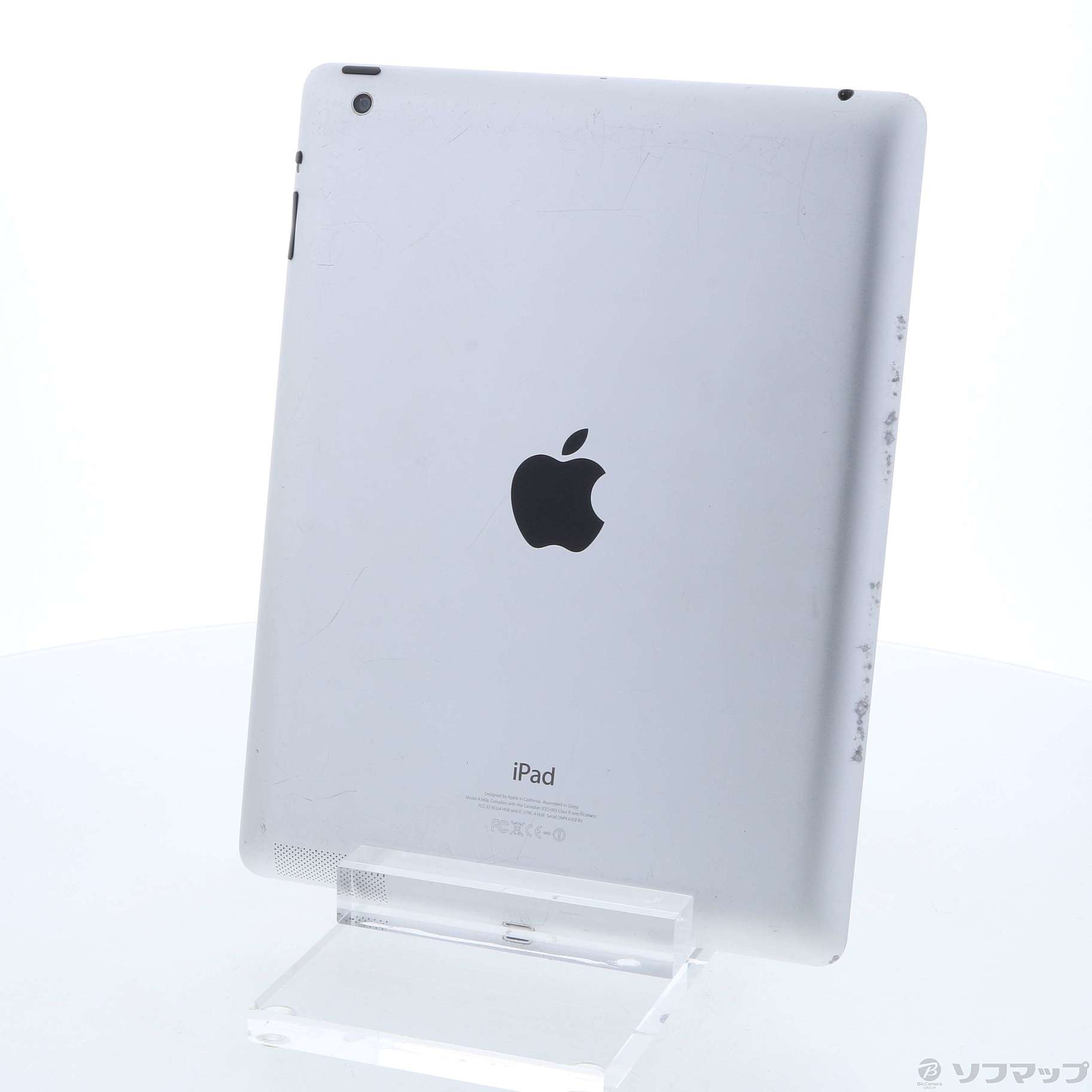 中古】発掘市 iPad 第4世代 32GB ブラック MD511J／A Wi-Fi