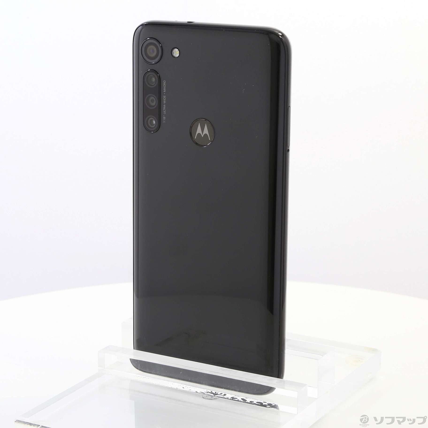 中古】Moto G8 power 64GB スモークブラック PAHF0002JP SIMフリー