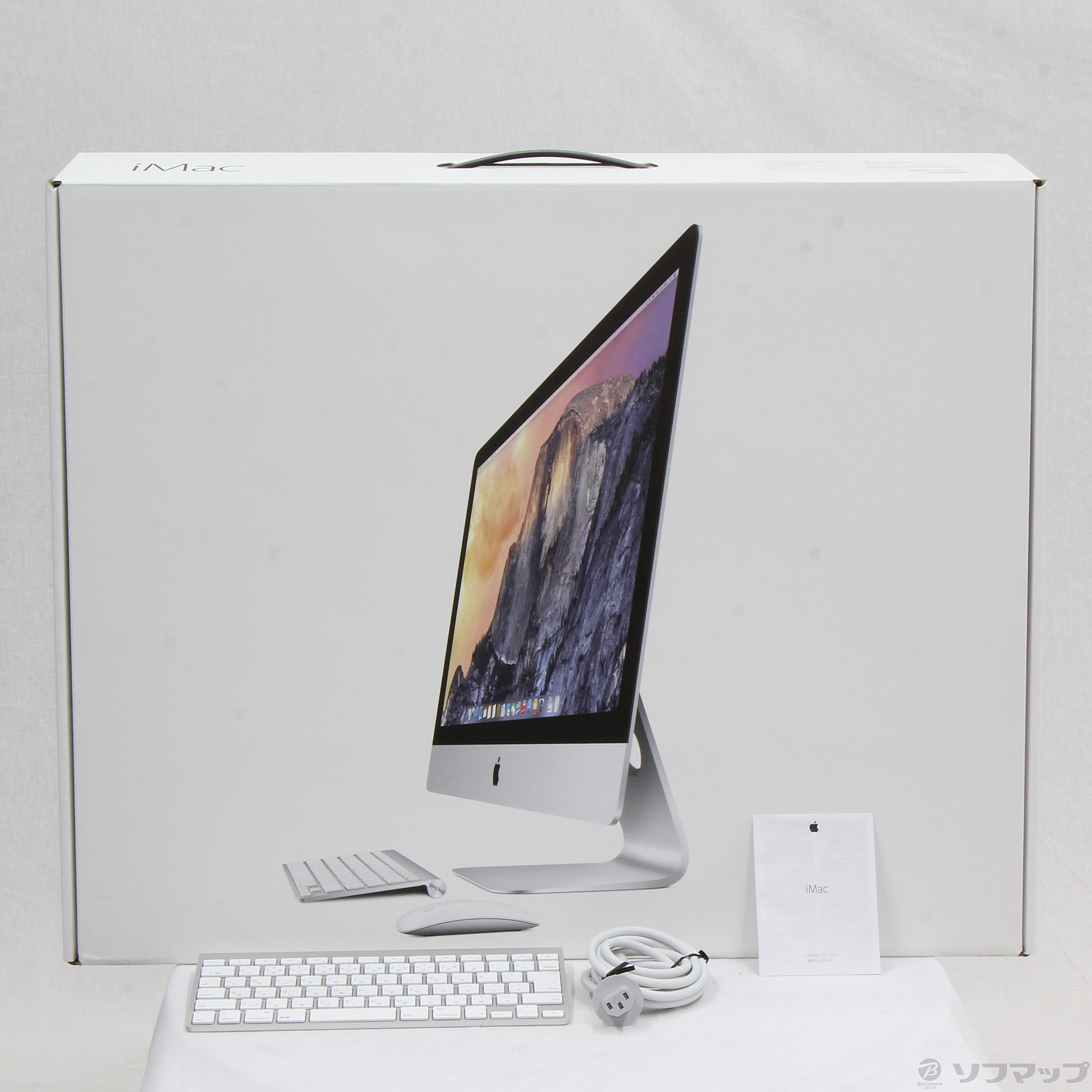 中古】iMac 27-inch Late 2014 MF886J／A Core_i5 3.5GHz 16GB 