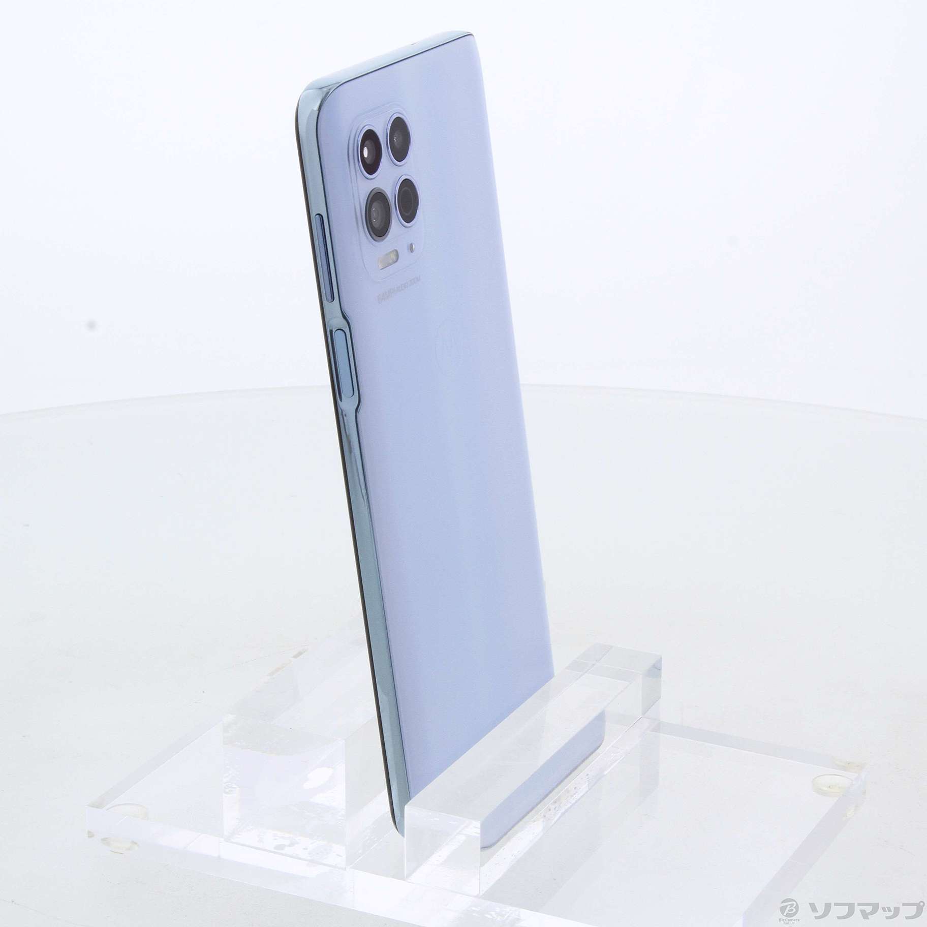 中古】moto g100 128GB イリディセントスカイ PAM80029JP SIM