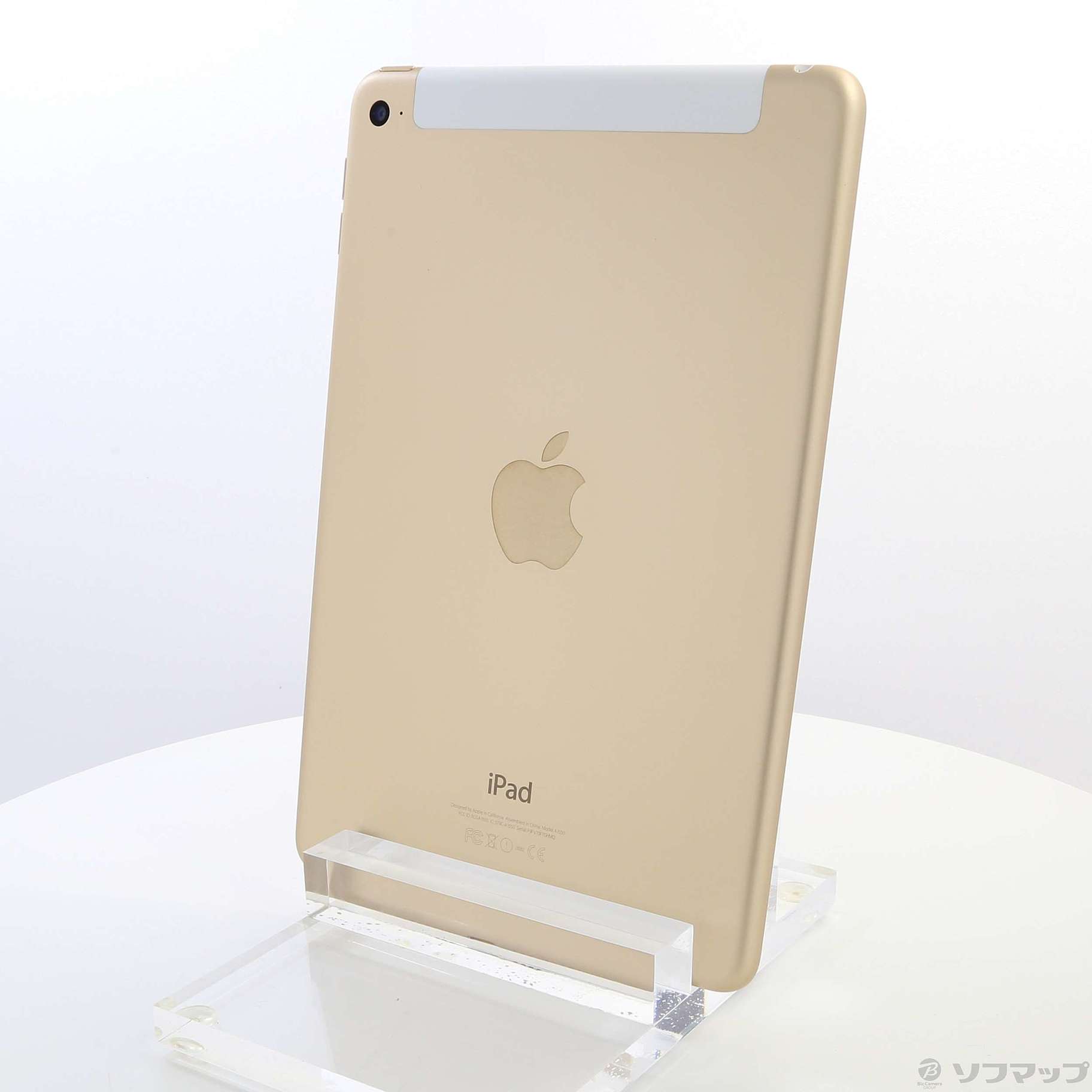 中古】iPad mini 4 128GB ゴールド MK782J／A docomoロック解除SIM