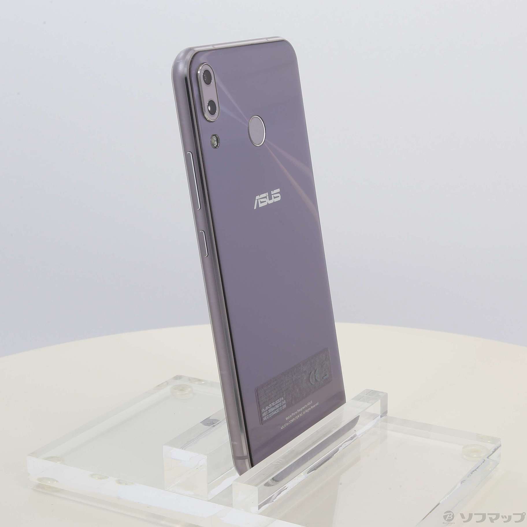 中古】ZenFone 5Z 128GB スペースシルバー ZS620KL-SL128S6 SIMフリー