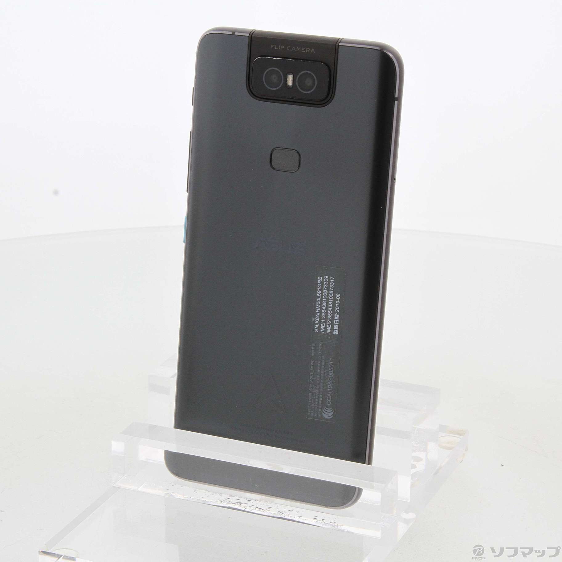 ZenFone 6 Edition 30 512GB マットブラック ZS60KL SIMフリー