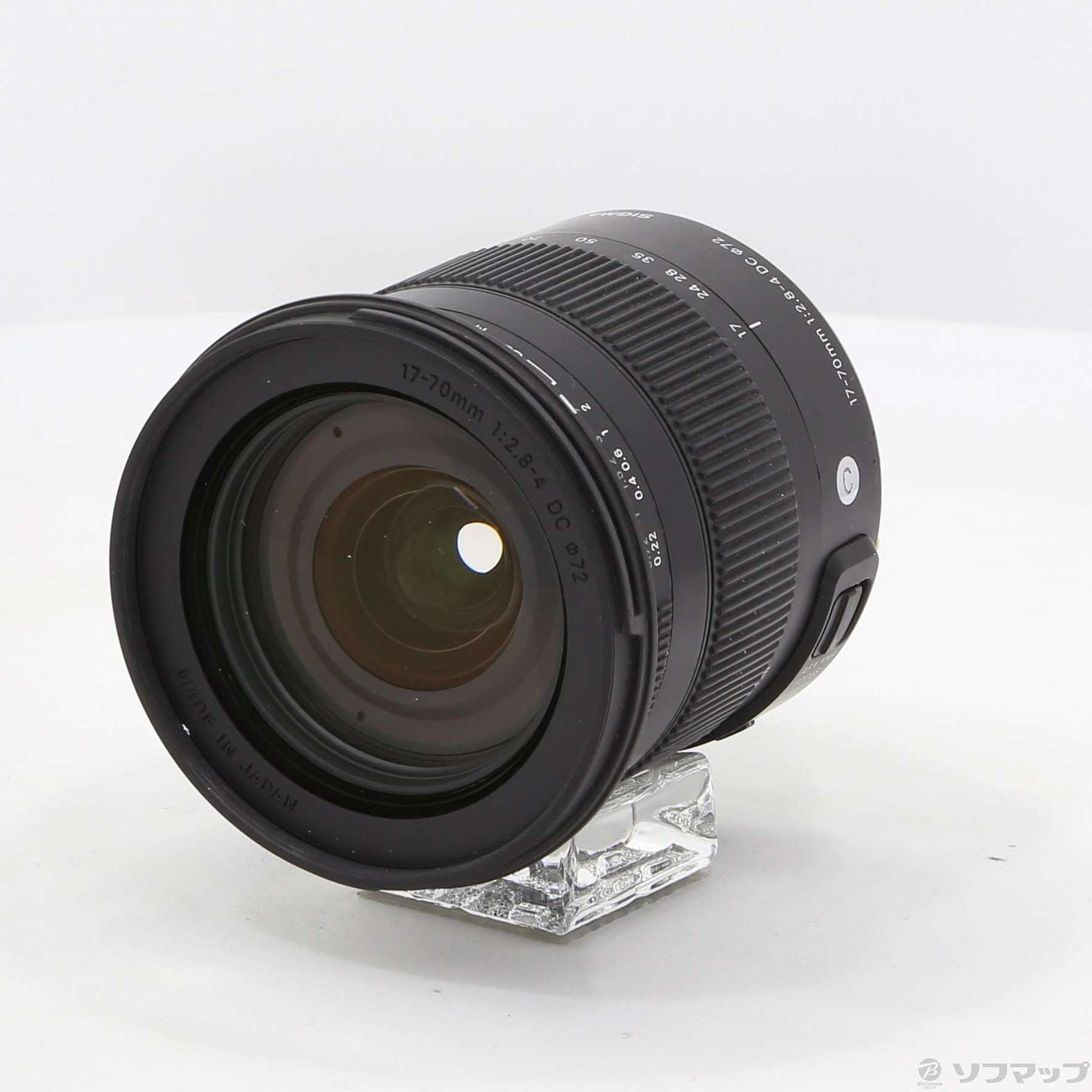 中古】SIGMA C 17-70mm F2.8-4 DC MACRO OS HSM (Canon用)(レンズ