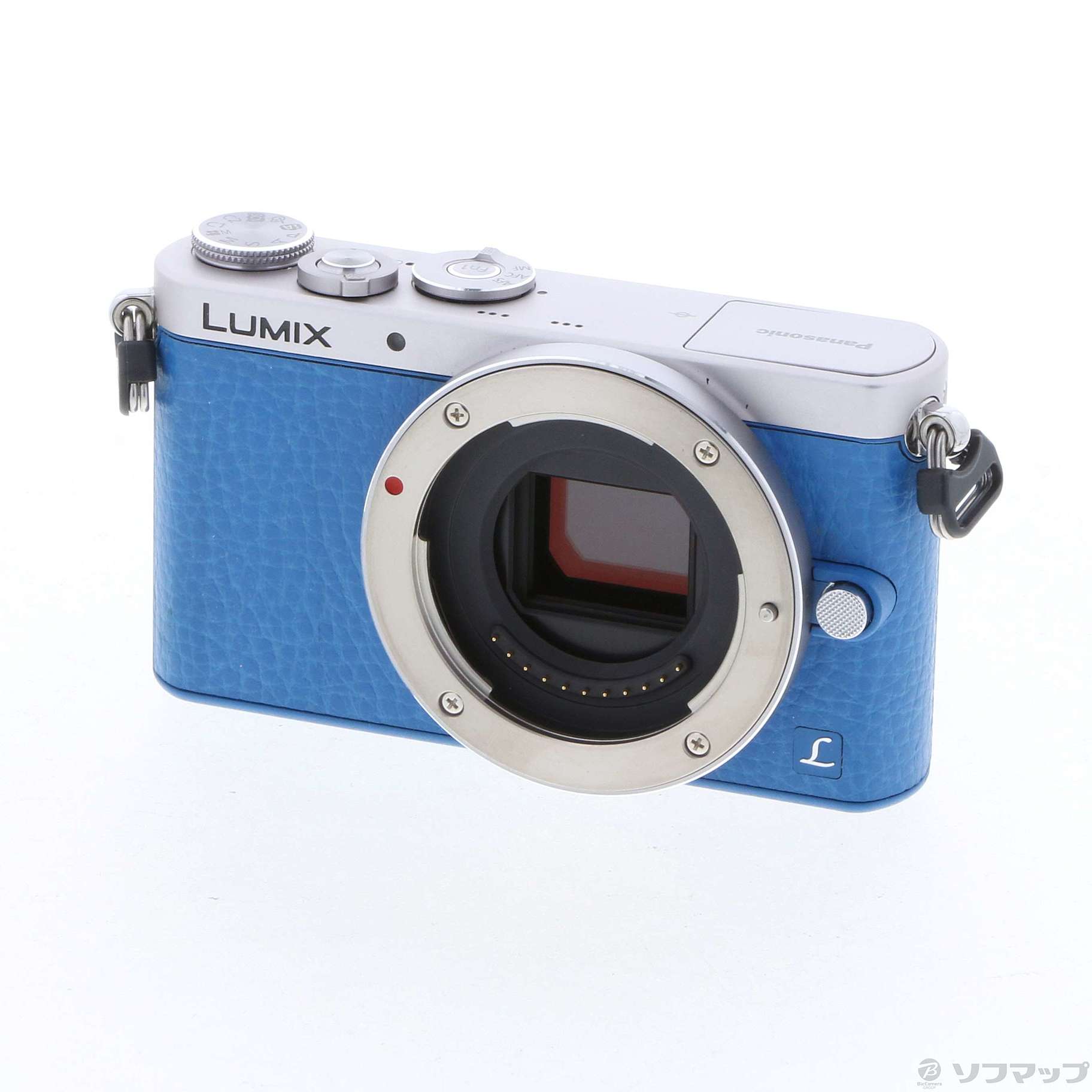 中古】DMC-GM1S ボディ ブルー [2133036360720] - リコレ 
