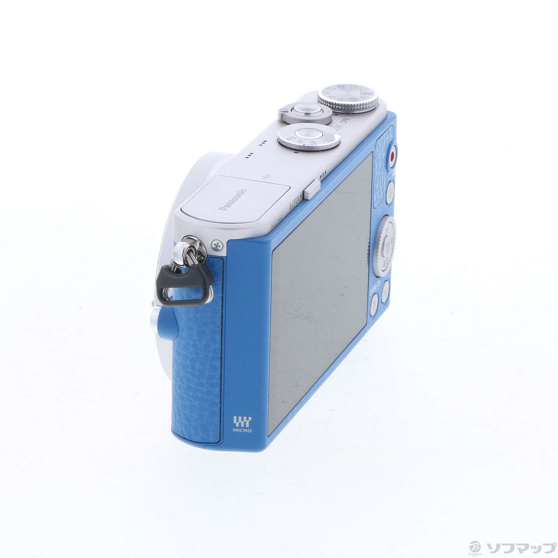 中古】DMC-GM1S ボディ ブルー [2133036360720] - リコレ