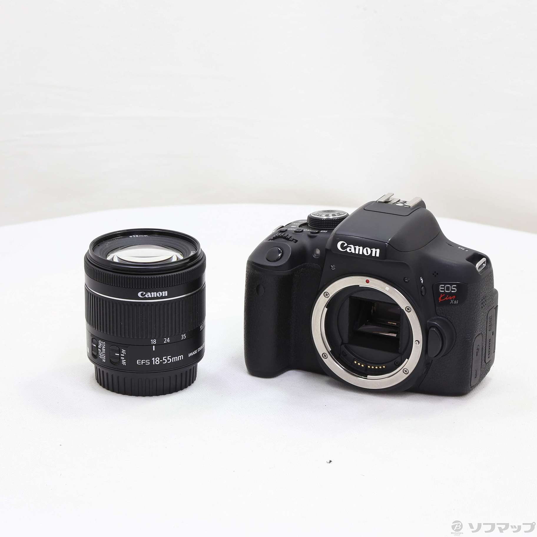 中古】EOS Kiss X8i EF-S18-55 IS STM レンズキット ◇02/14(月)値下げ