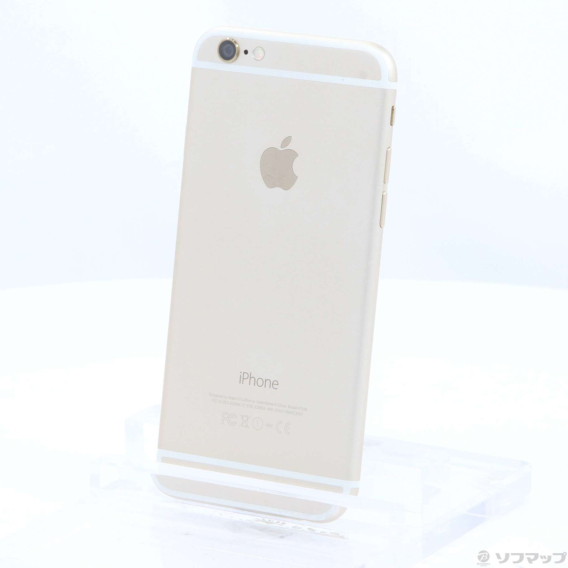 中古】iPhone6 64GB ゴールド MG4J2J／A docomo [2133036372938