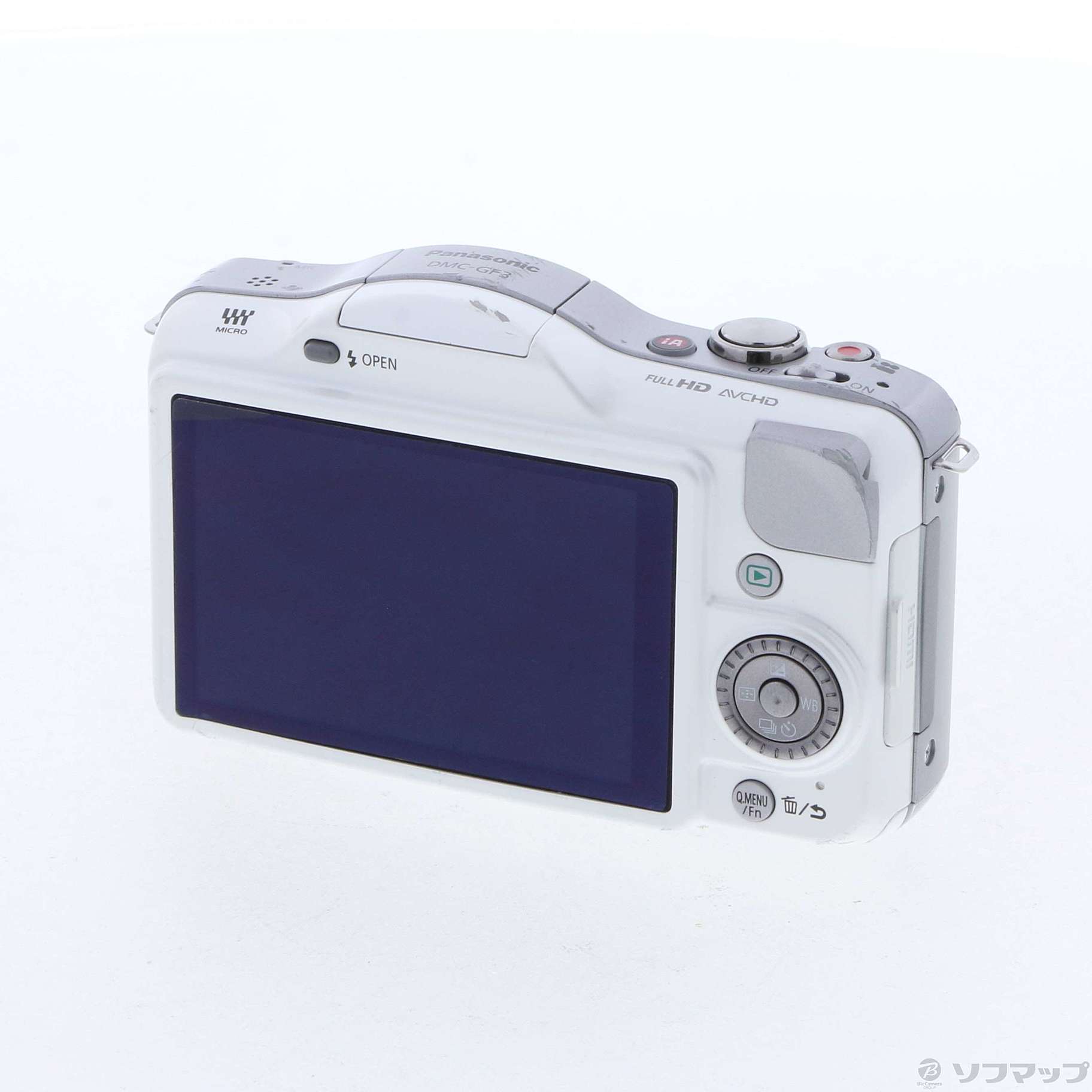 Panasonic LUMIX GF3 ホワイト ボディーのみ 中古】LUMIX DMC-GF3-W ボディ シェルホワイト [2133036382562