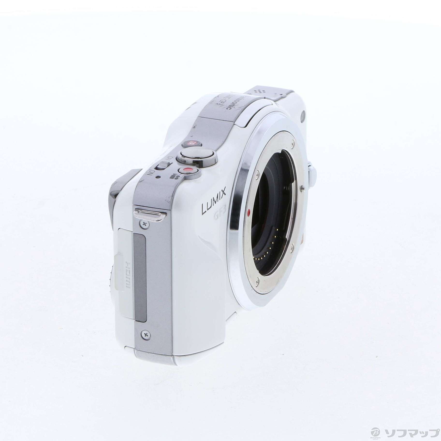 中古】LUMIX DMC-GF3-W ボディ シェルホワイト [2133036382562