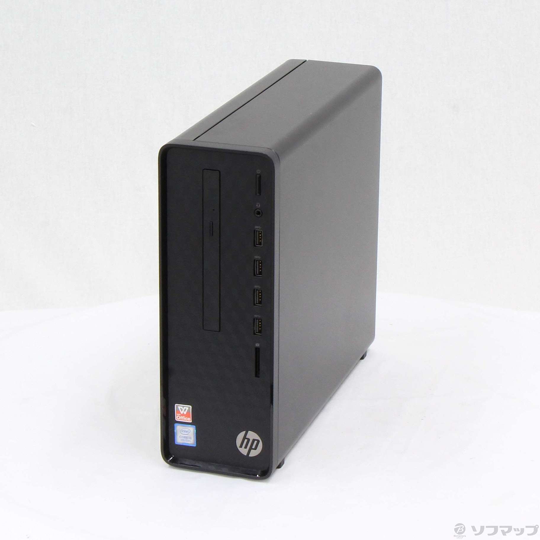 中古】HP Slim Desktop S01-pF0121jp 9AQ16AA-AAAA ジェットブラック