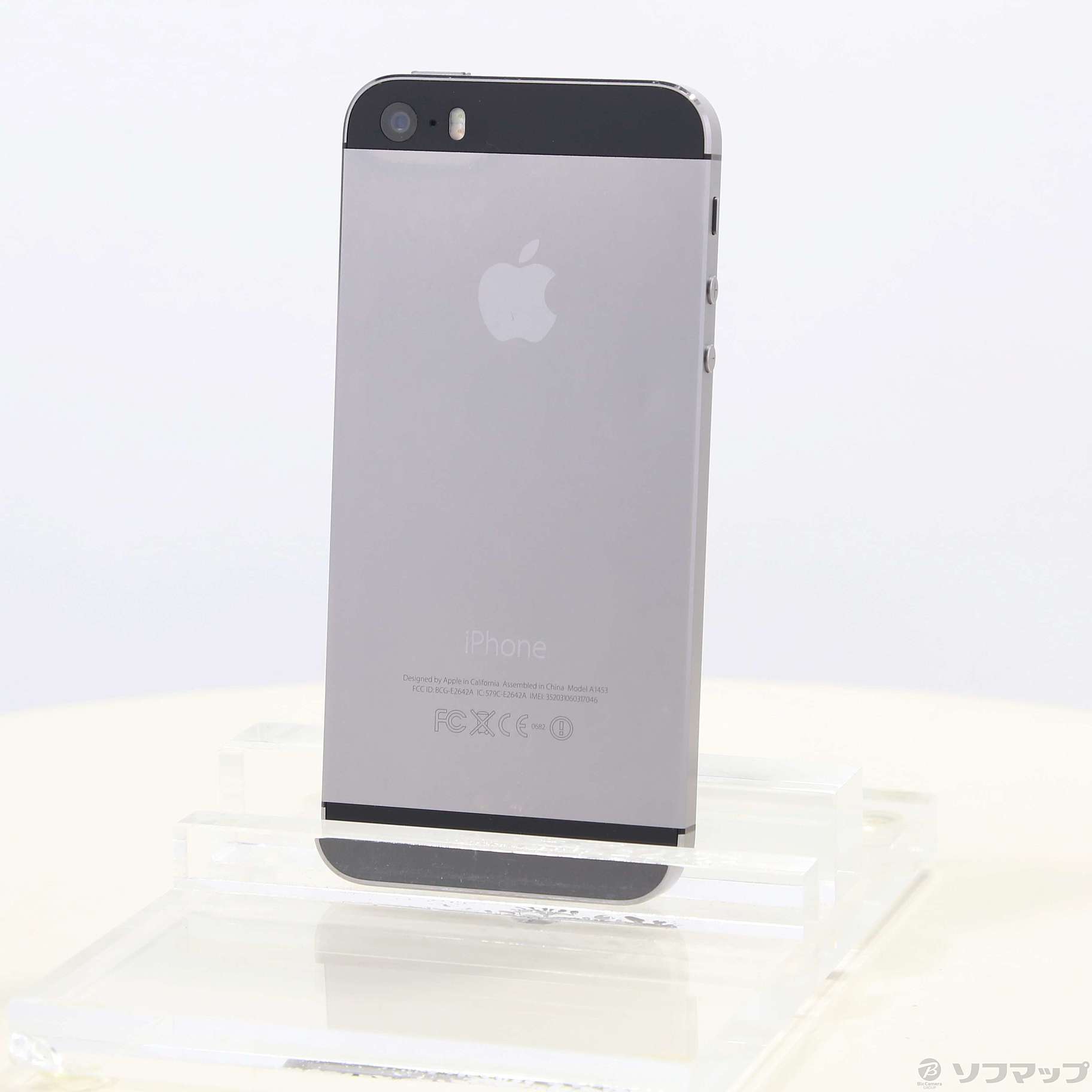 iPhone5S 64GB スペースグレイ ME338J／A docomo