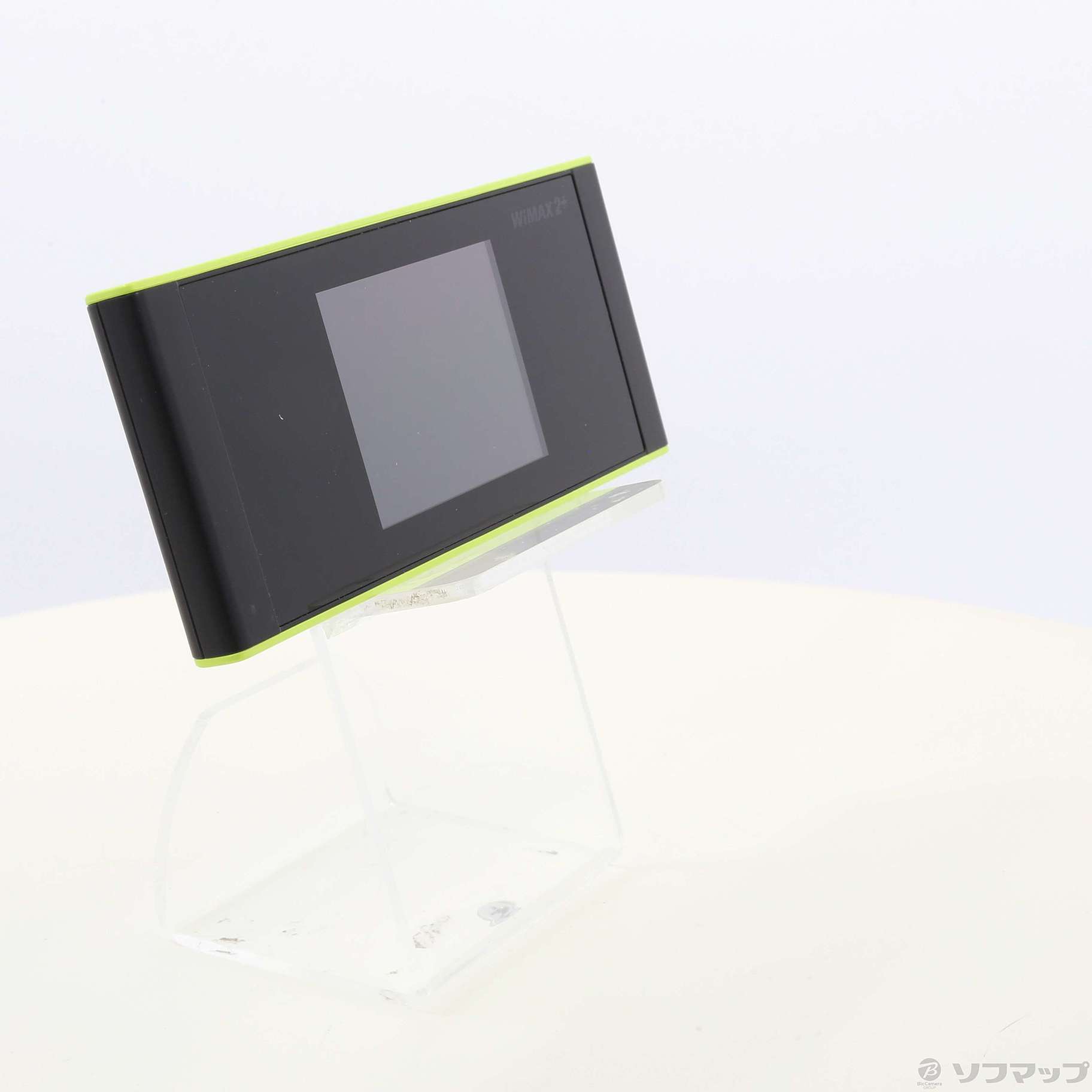 中古】Speed Wi-Fi NEXT W05 HWD36SKU ブラック×ライム UQ
