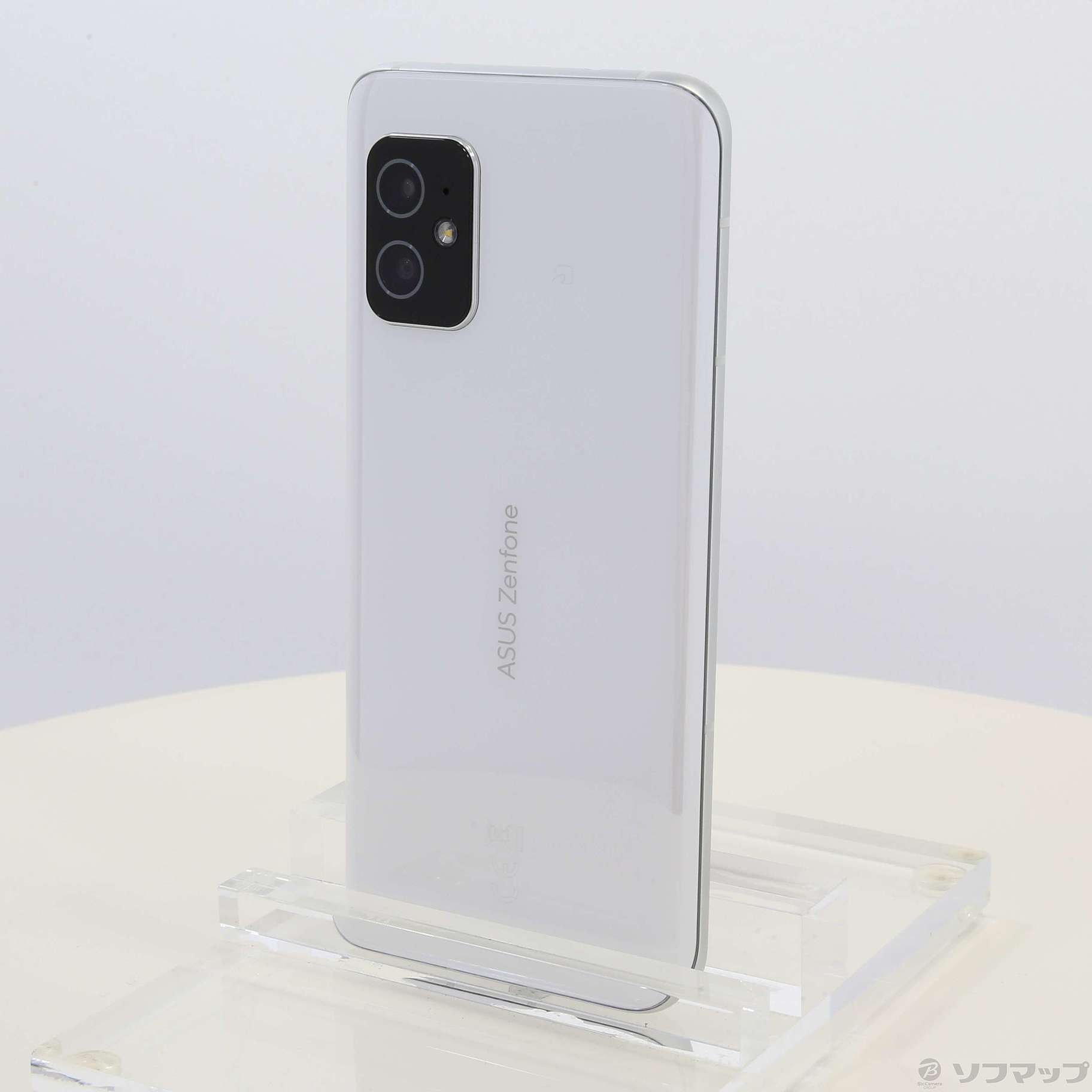 中古】Zenfone 8 128GB ムーンライトホワイト ZS590KS-WH128S8