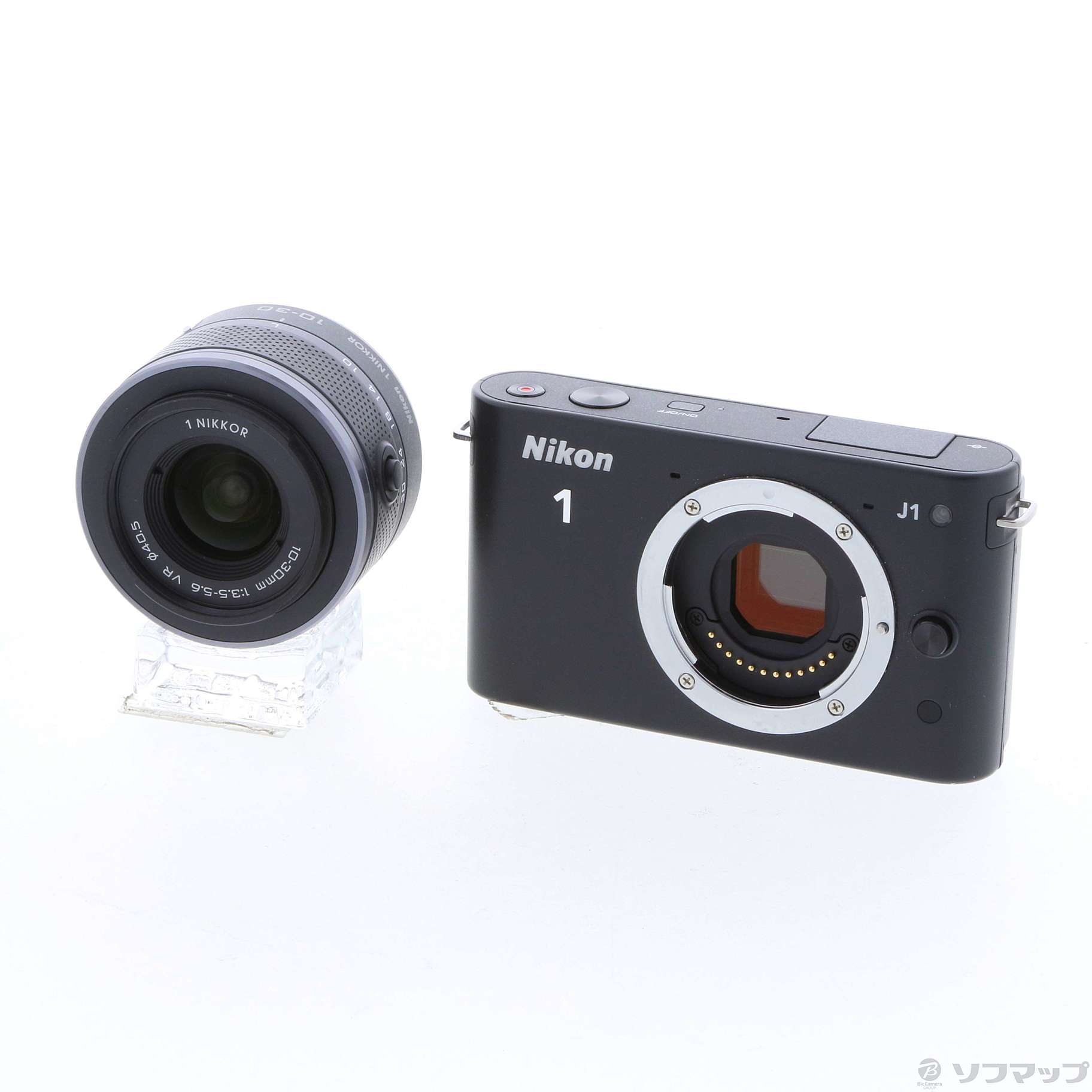 在庫あ通販Nikon NIKON 1 J1 ズームレンズキット RED カメラ　デジカメ デジタルカメラ